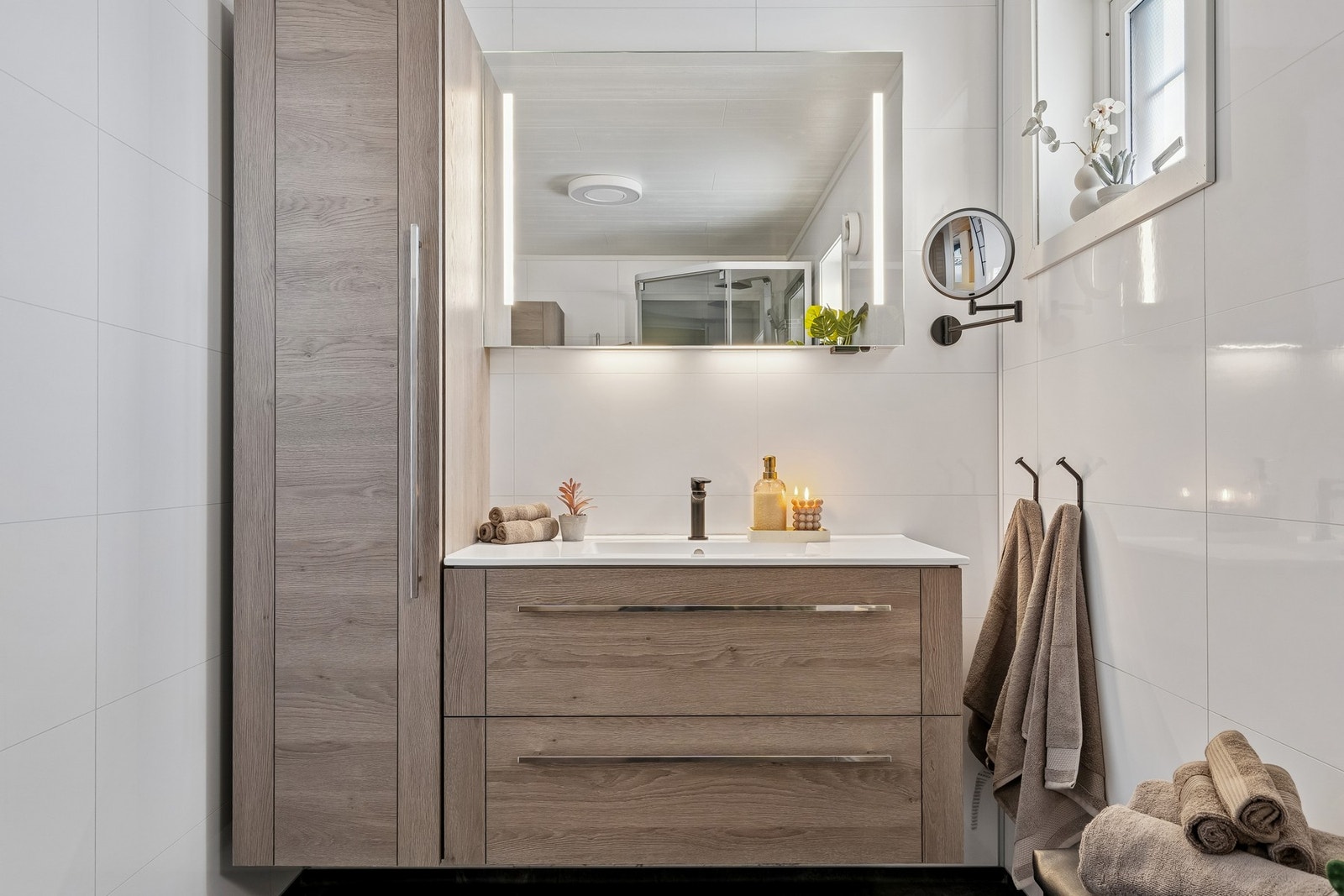 God lagringsplass i innredningen. Galleribilde