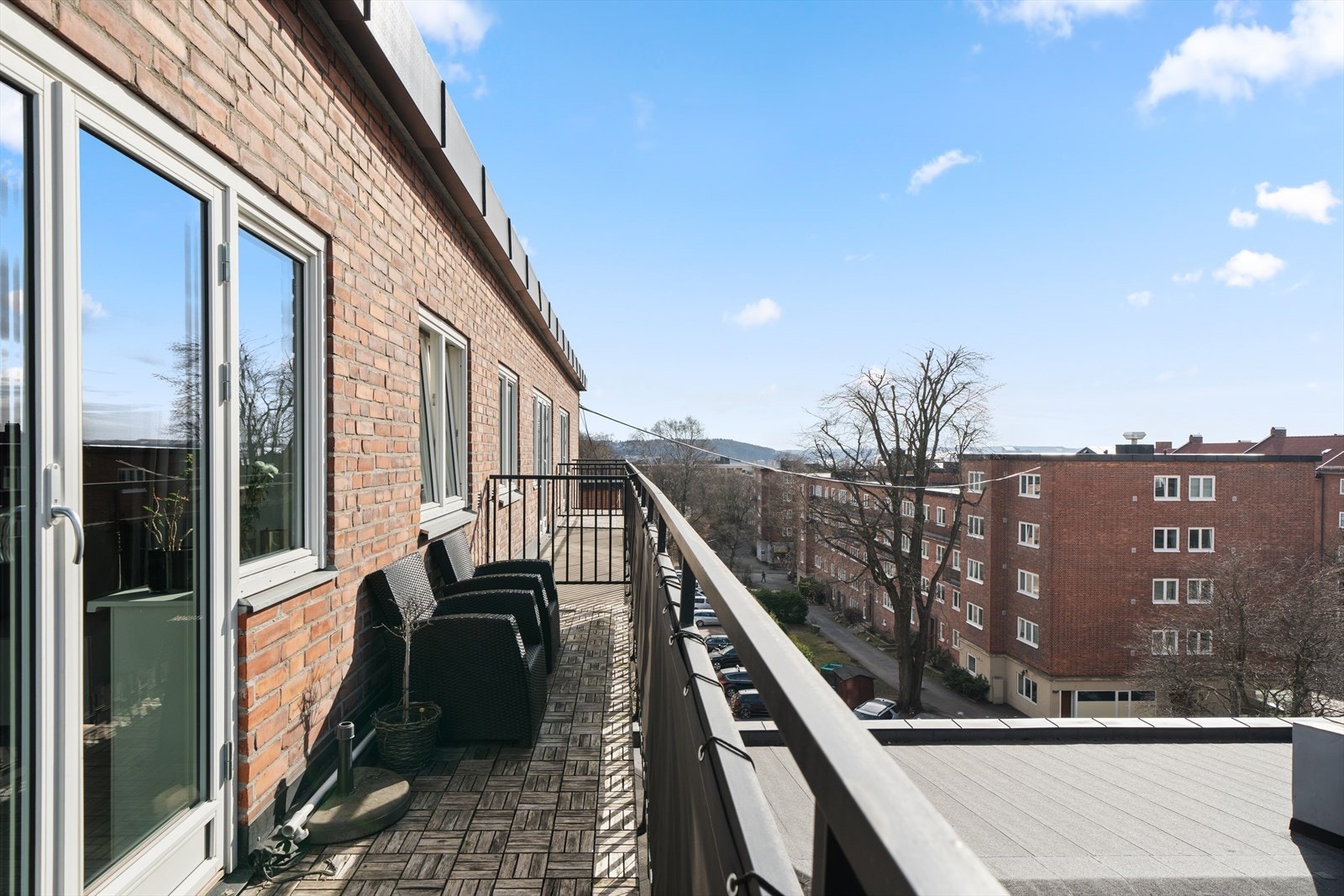 Her kan man innrede med en hyggelig sittegruppe og/eller annen møblering. Galleribilde