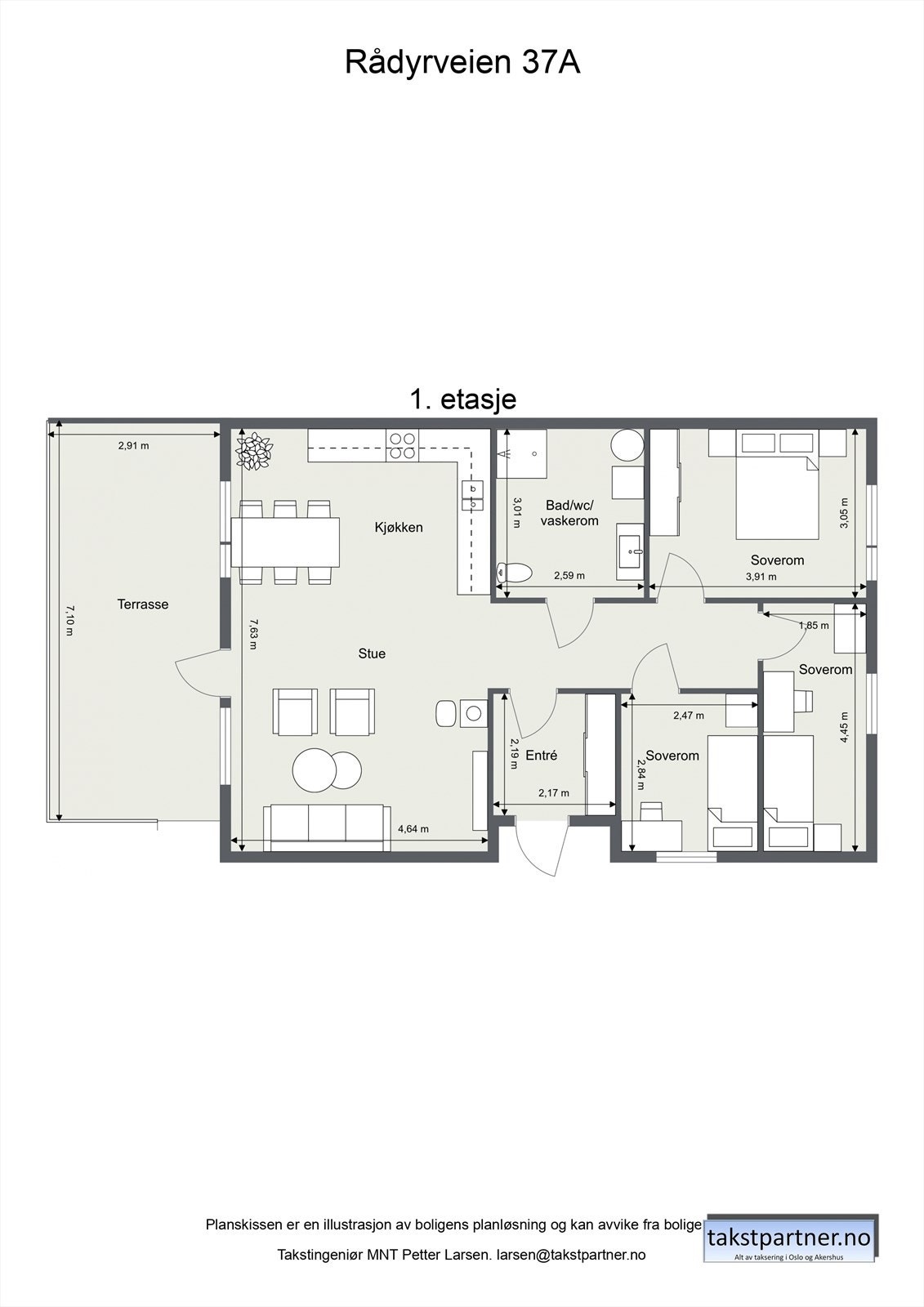 Plantegning. Galleribilde