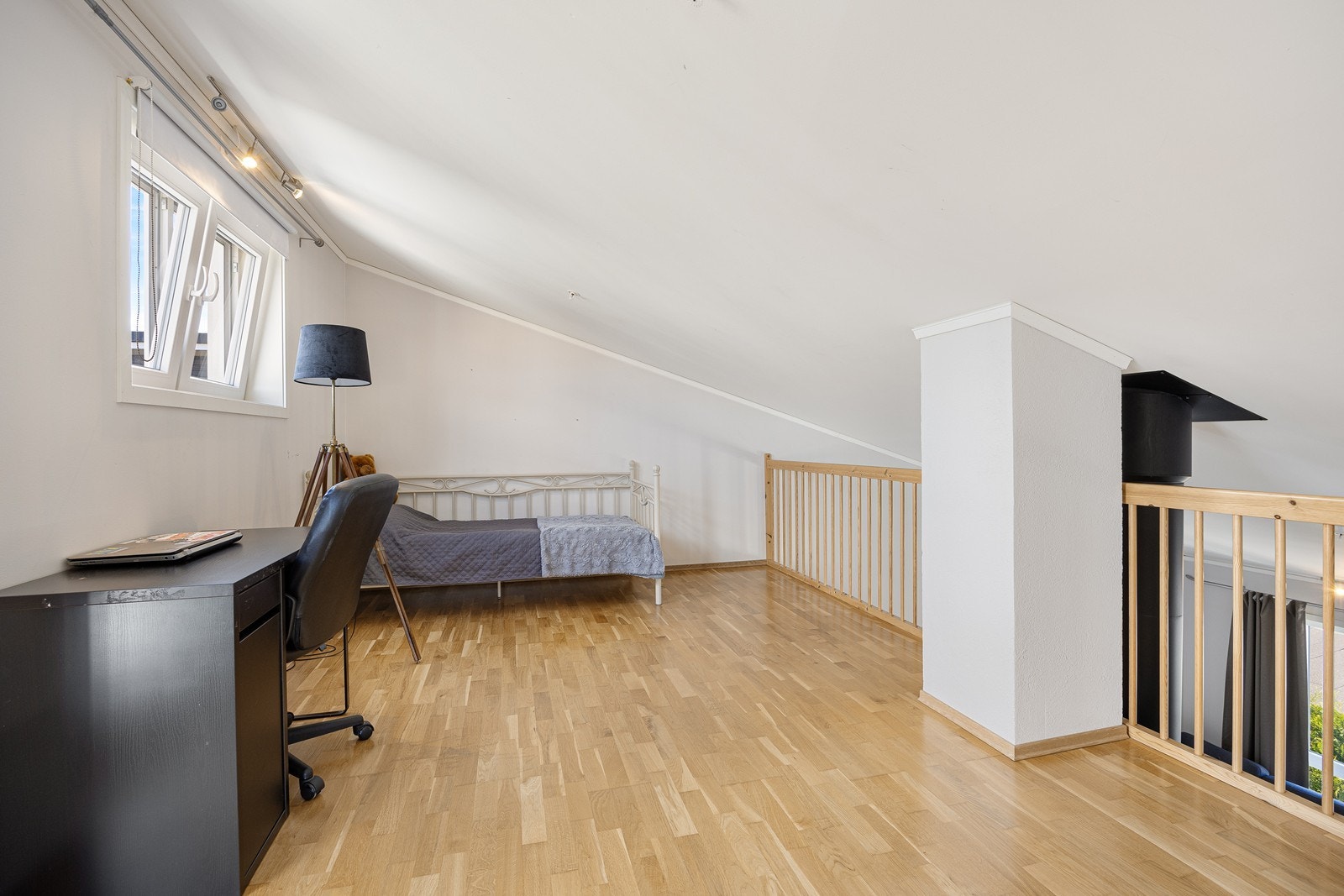 Mezzaninens gode gulvflate gir flere spennende bruksmuligheter. Galleribilde