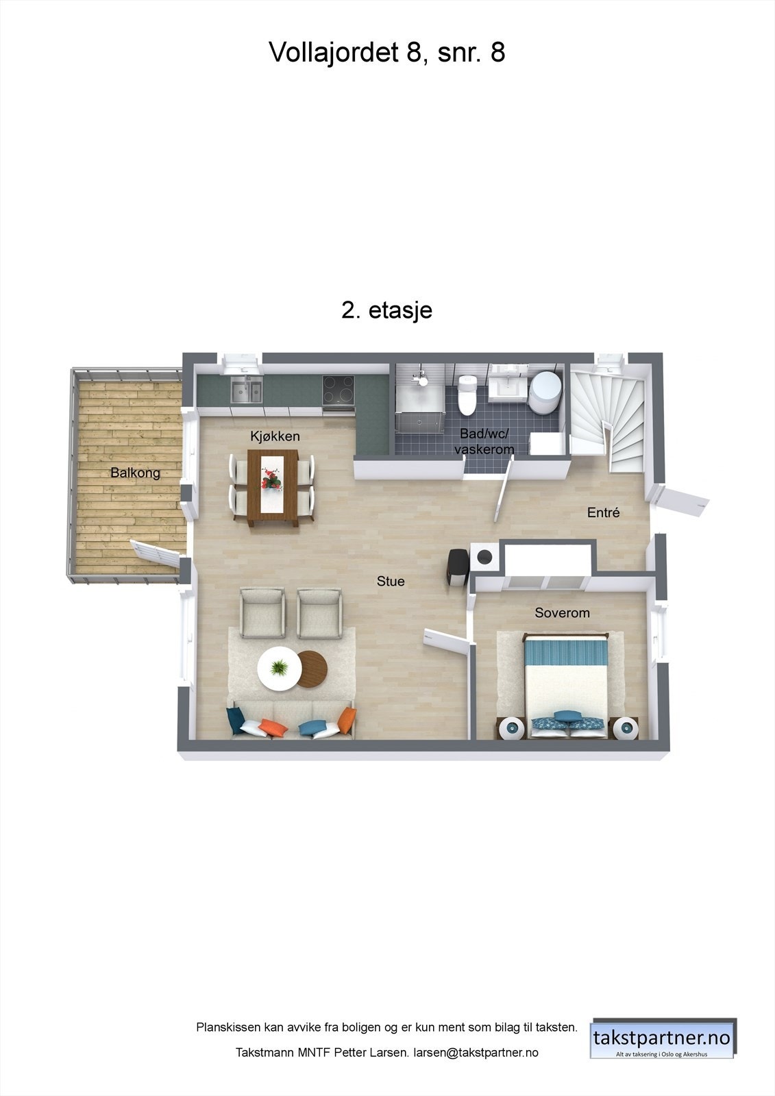 Plantegning hovedetasje Galleribilde