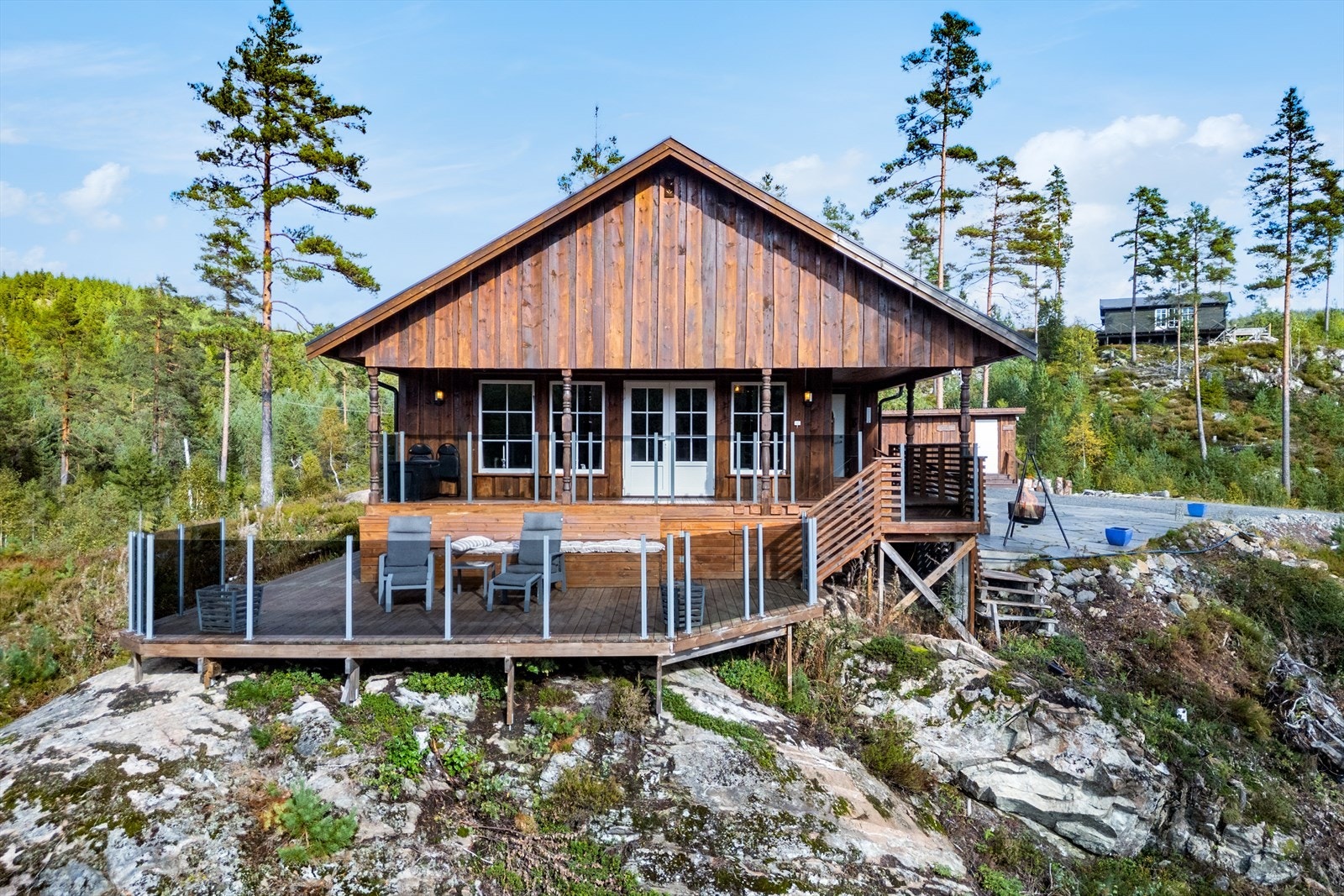 Hytte fra 2021 med usjenert beliggenhet i idylliske omgivelser Galleribilde