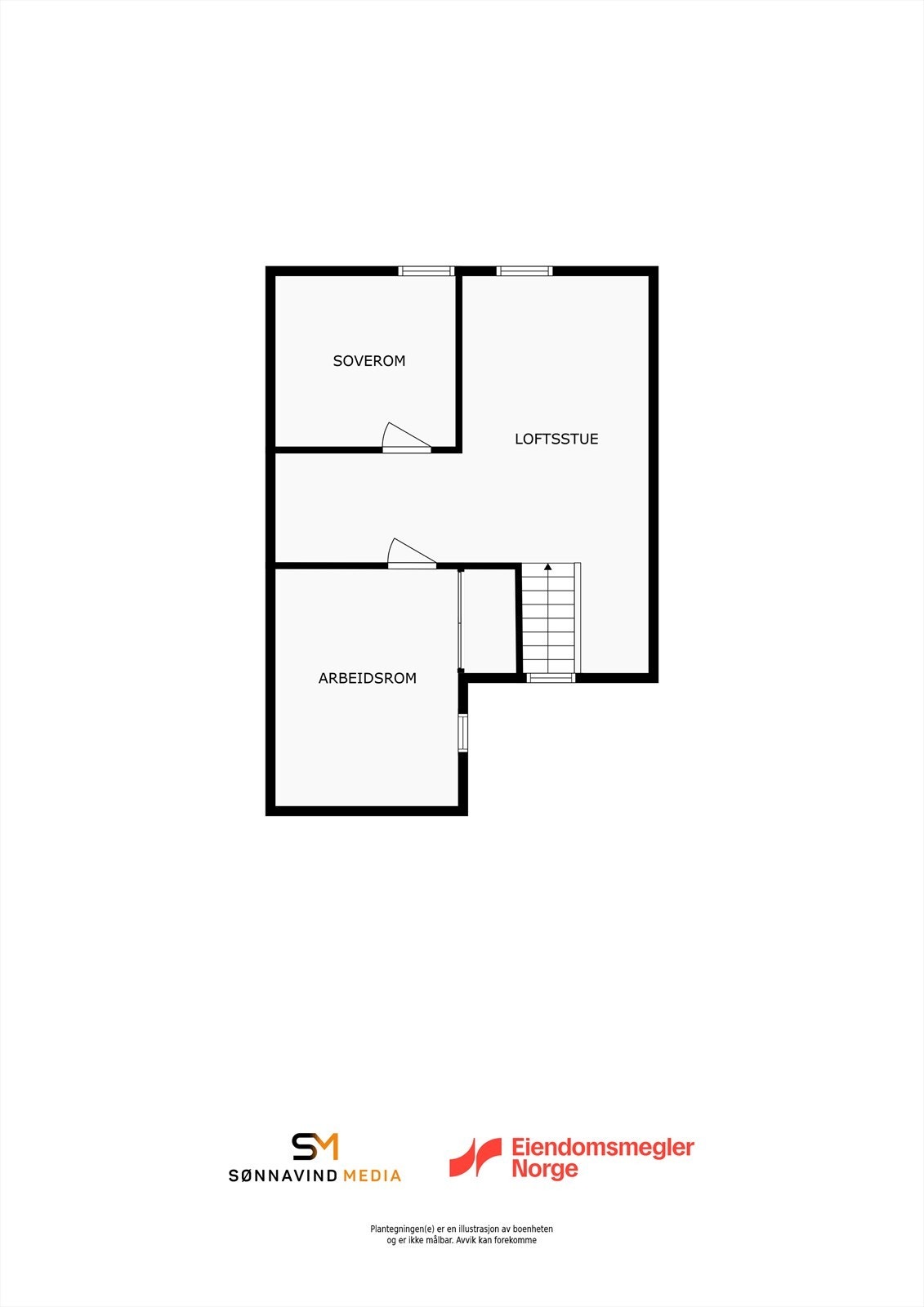 Plantegning hems (ikke godkjent for varig opphold) Galleribilde