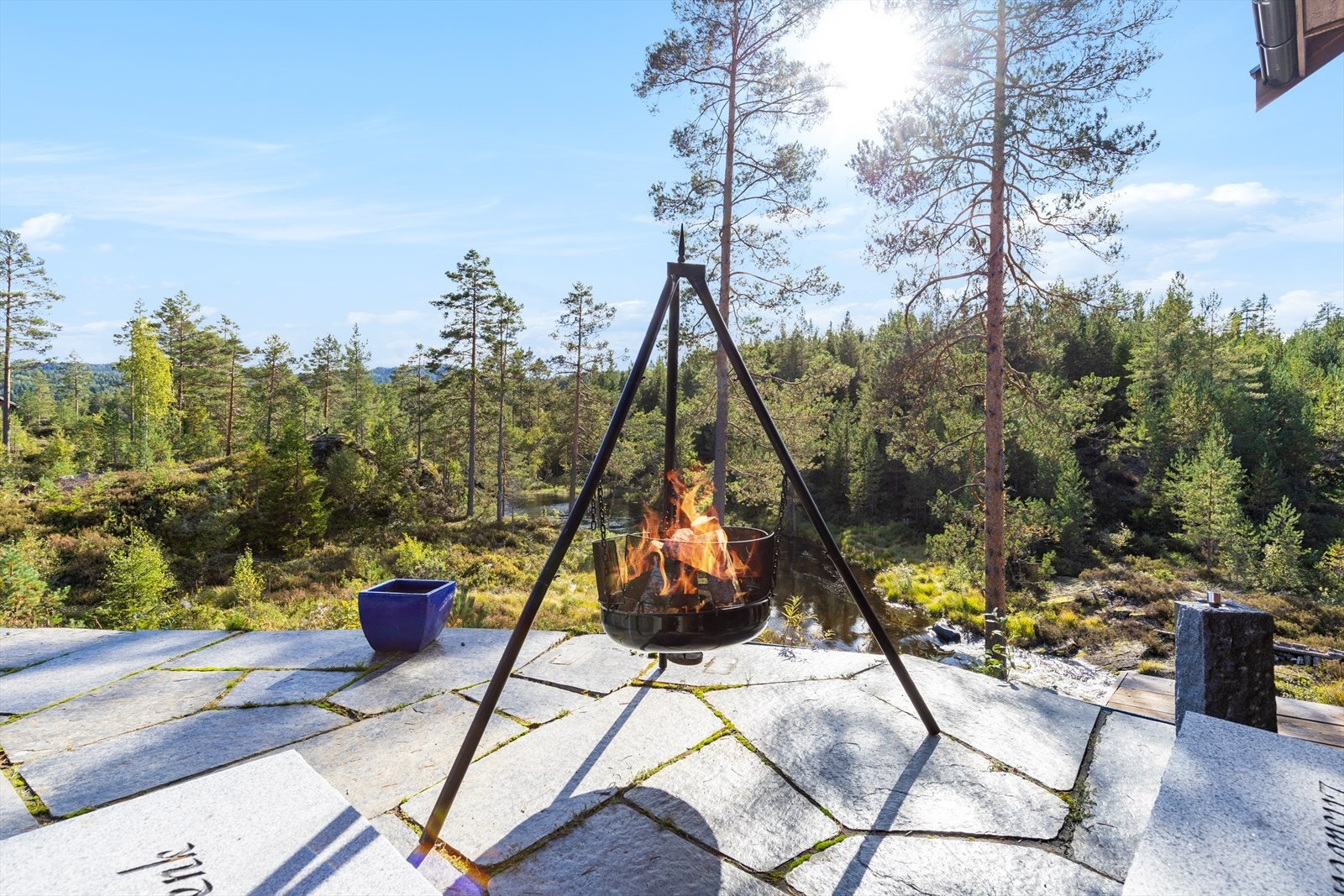Fine uteområder, perfekt for bålpannekos Galleribilde
