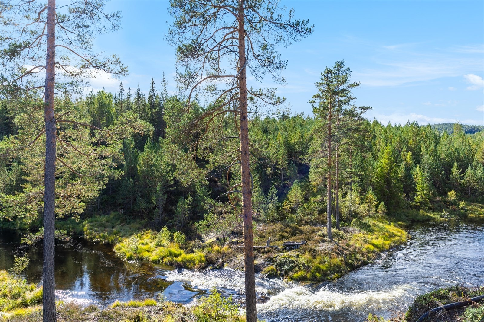 Utsikt fra terrasse Galleribilde