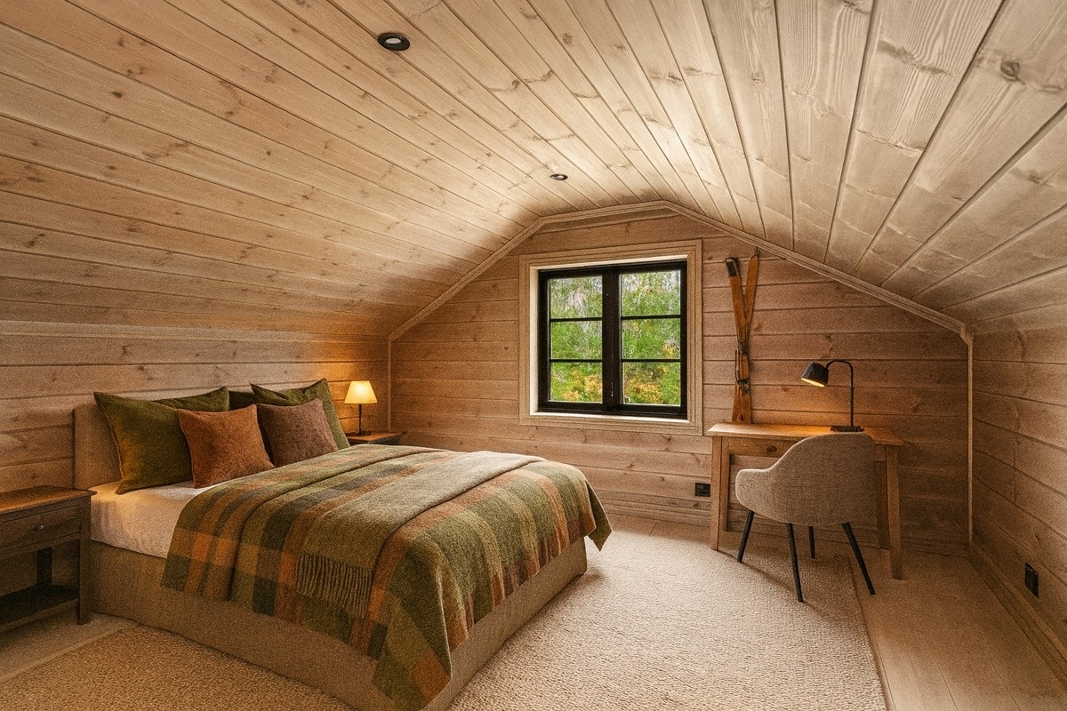 AI Generert bilde av loftsrom 2. Galleribilde