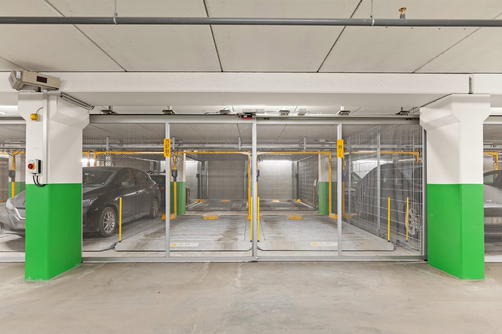 Garasjeopsjon med mulighet for å kjøpegarasje til kr. 600.000,-. Plassen er merket med 388. Galleribilde