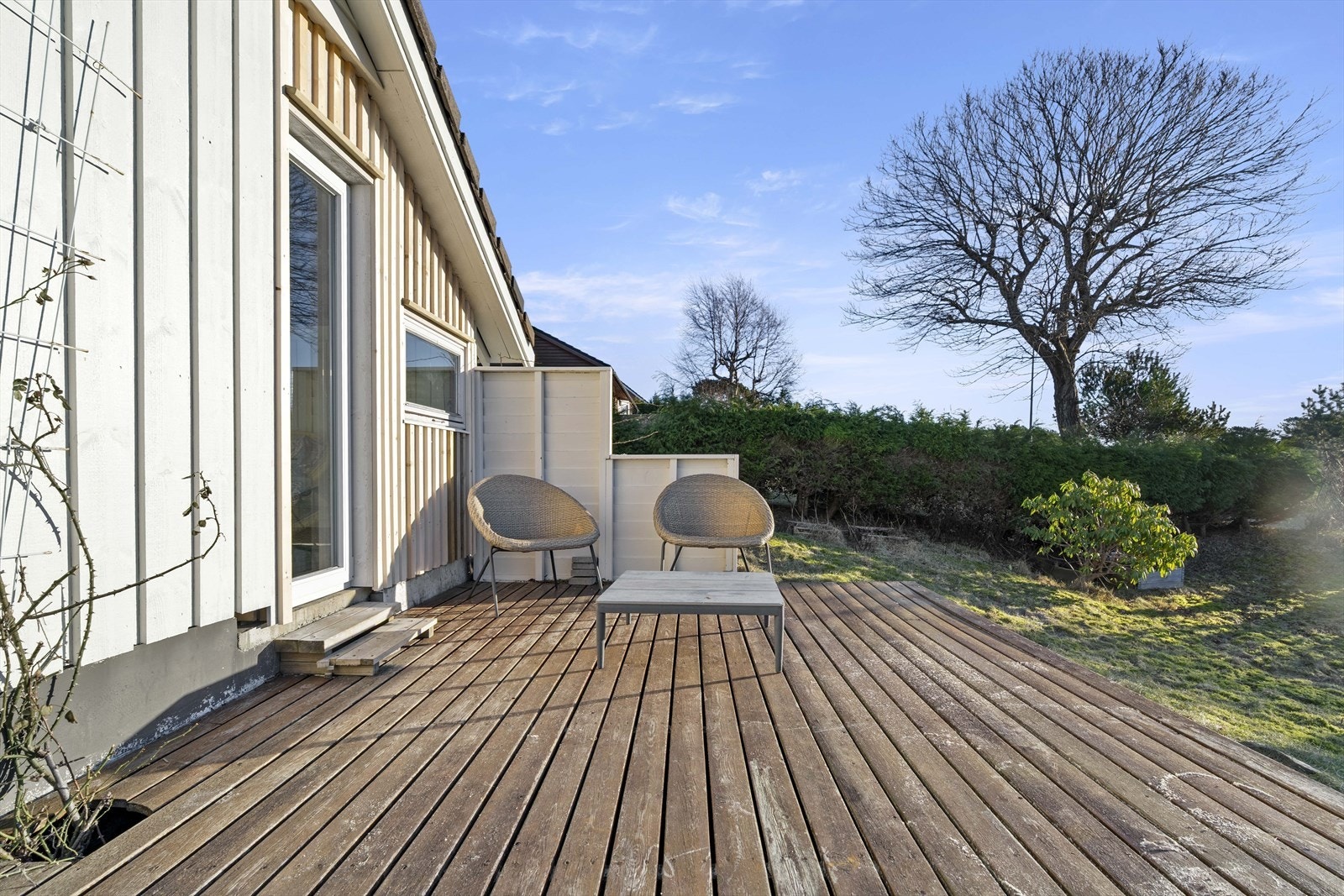 Det er etablert utestove i 2025 Galleribilde