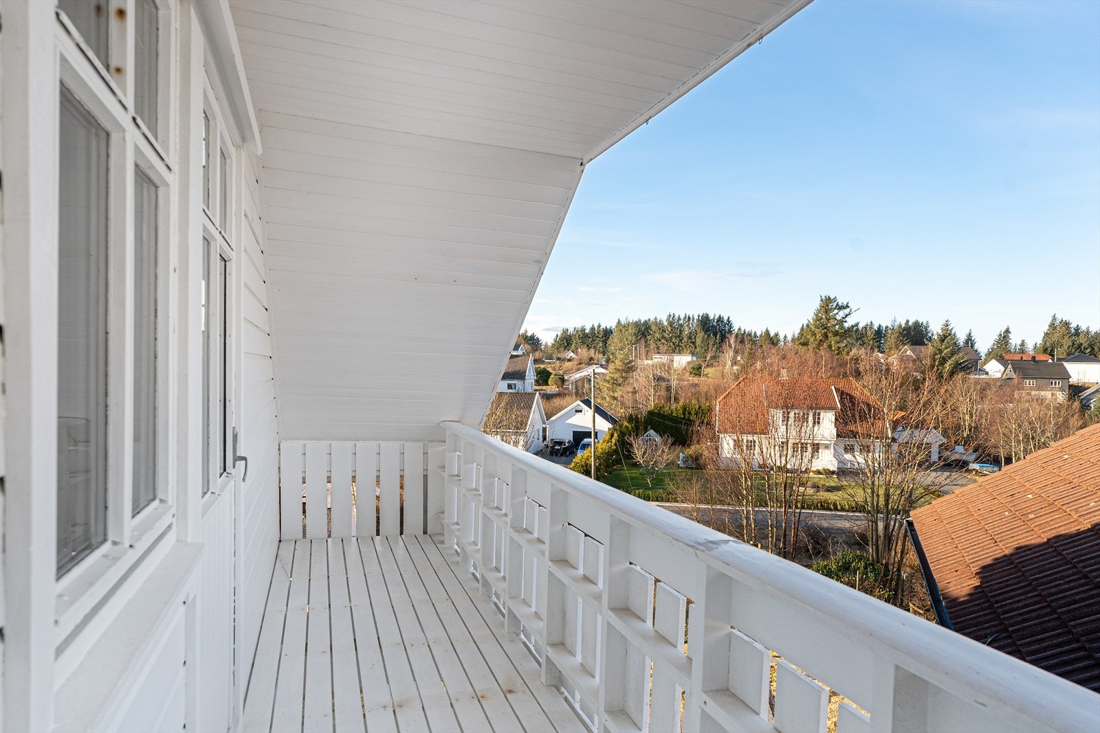 Hovedsoverommet har direkte utgang til egen lufteterrasse Galleribilde
