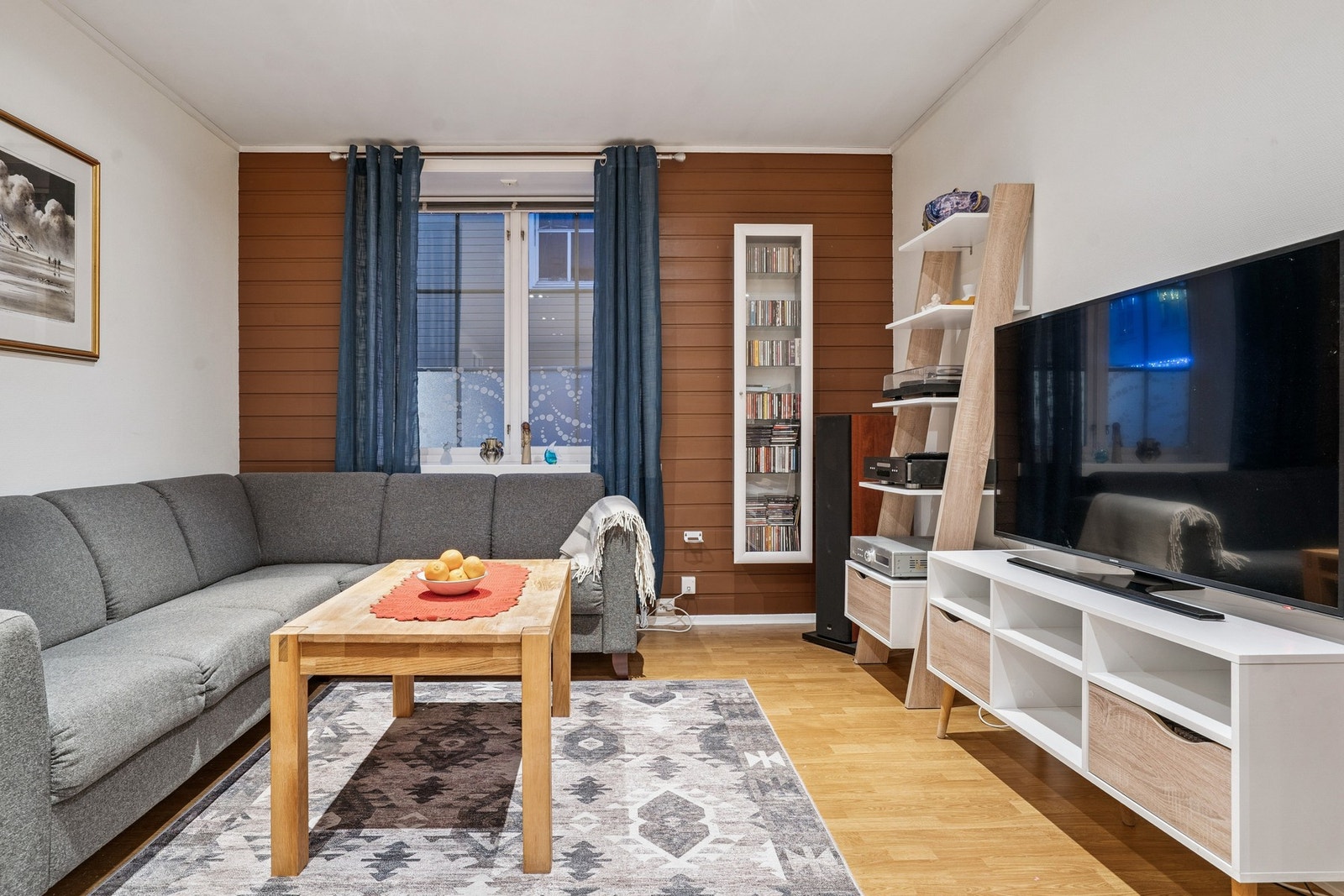 Leiligheten passer ypperlig for både eldre og yngre. Galleribilde