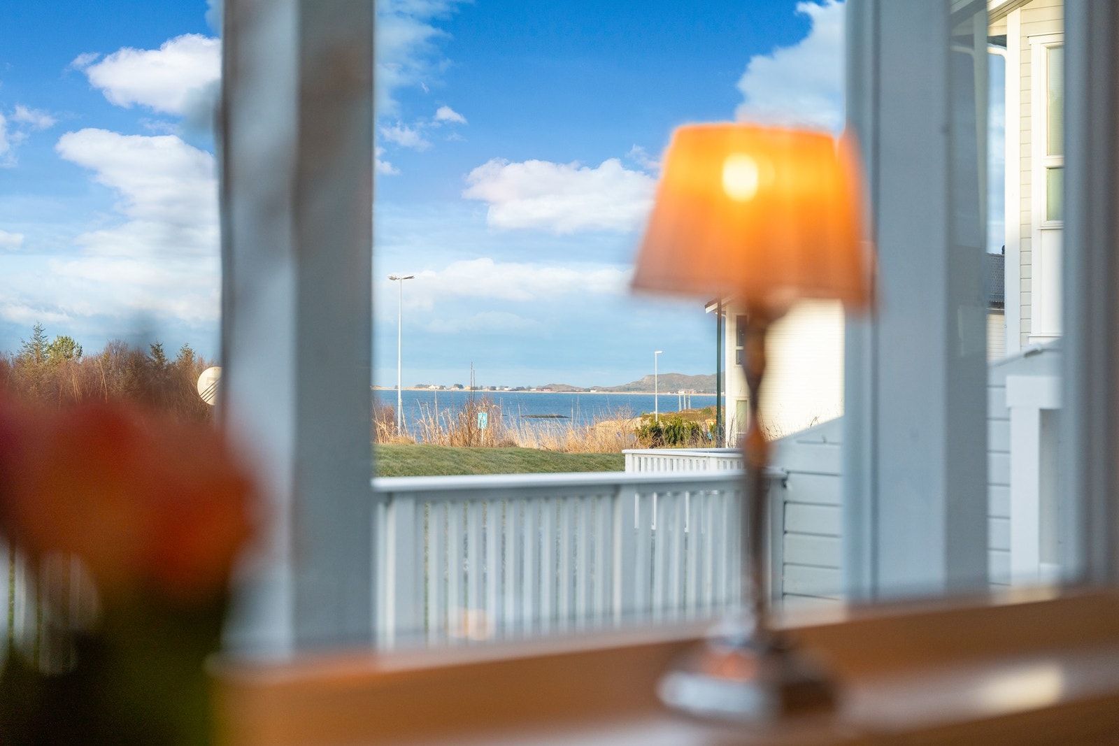 Denne utsikten kan du nyte i all slags vær. Galleribilde