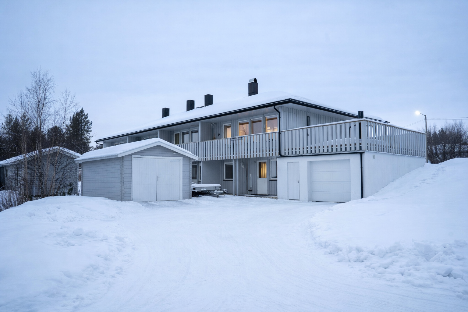 Rekkehus i ende med privat garasje Galleribilde