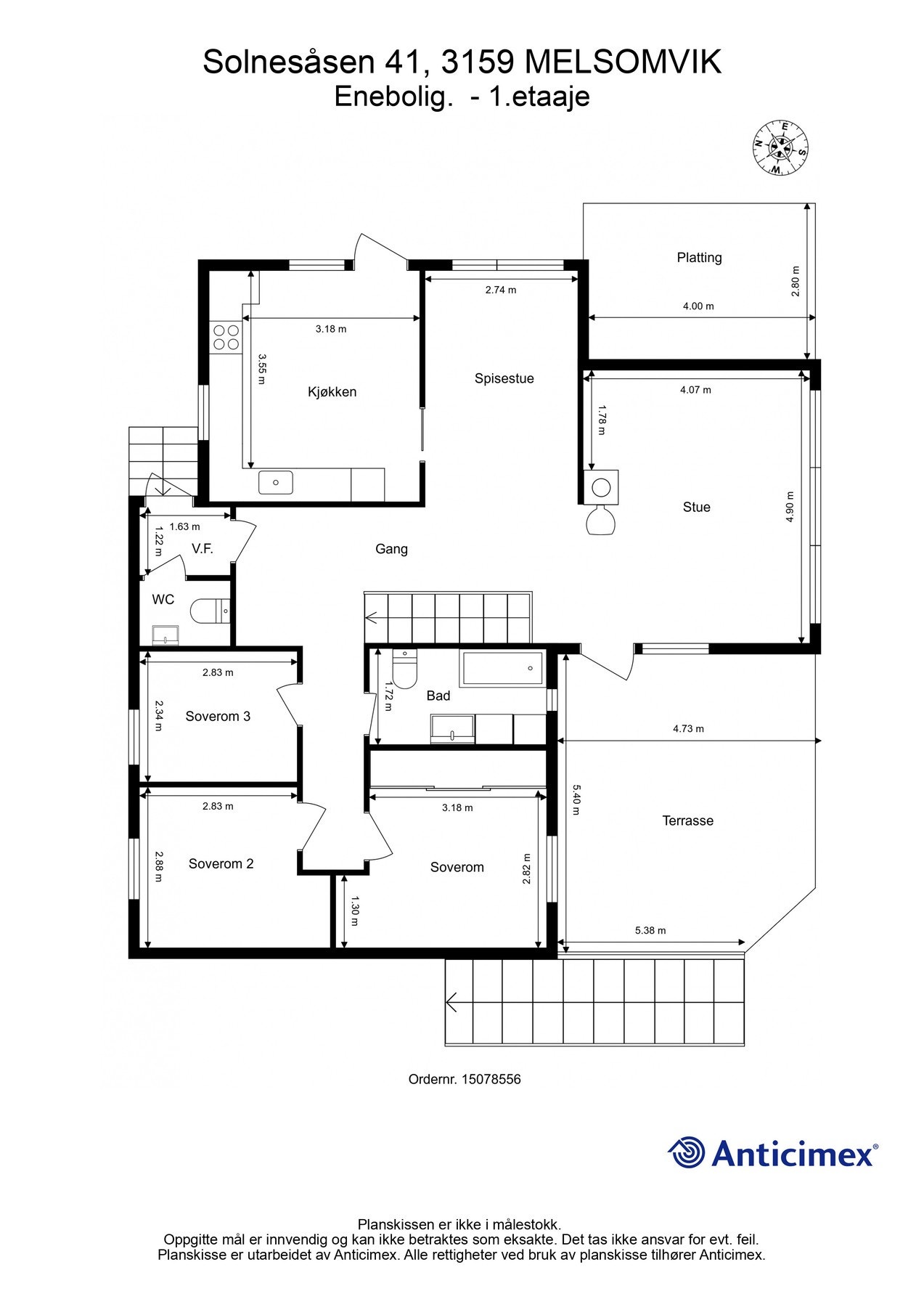 Gjør deg kjent med planløsningen Galleribilde