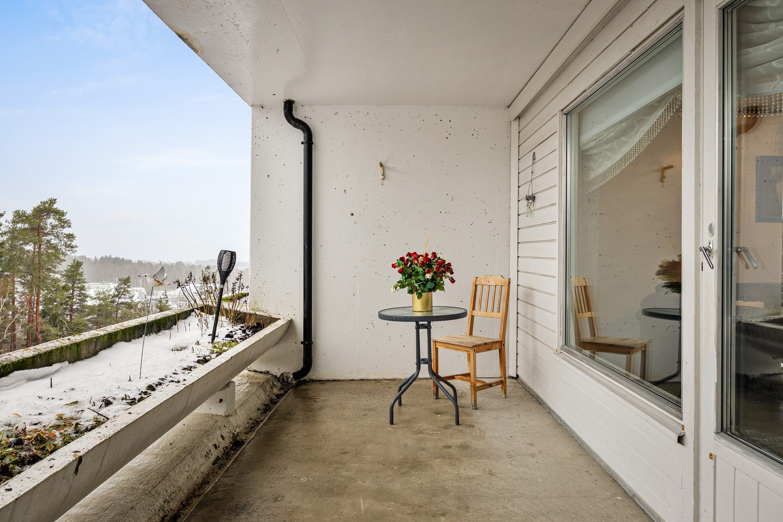 God plass til utemøblement Galleribilde