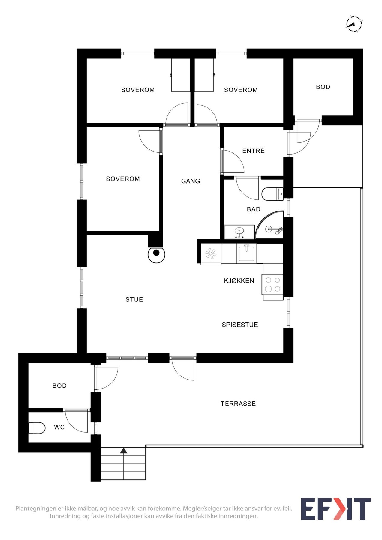 Planskisse Galleribilde