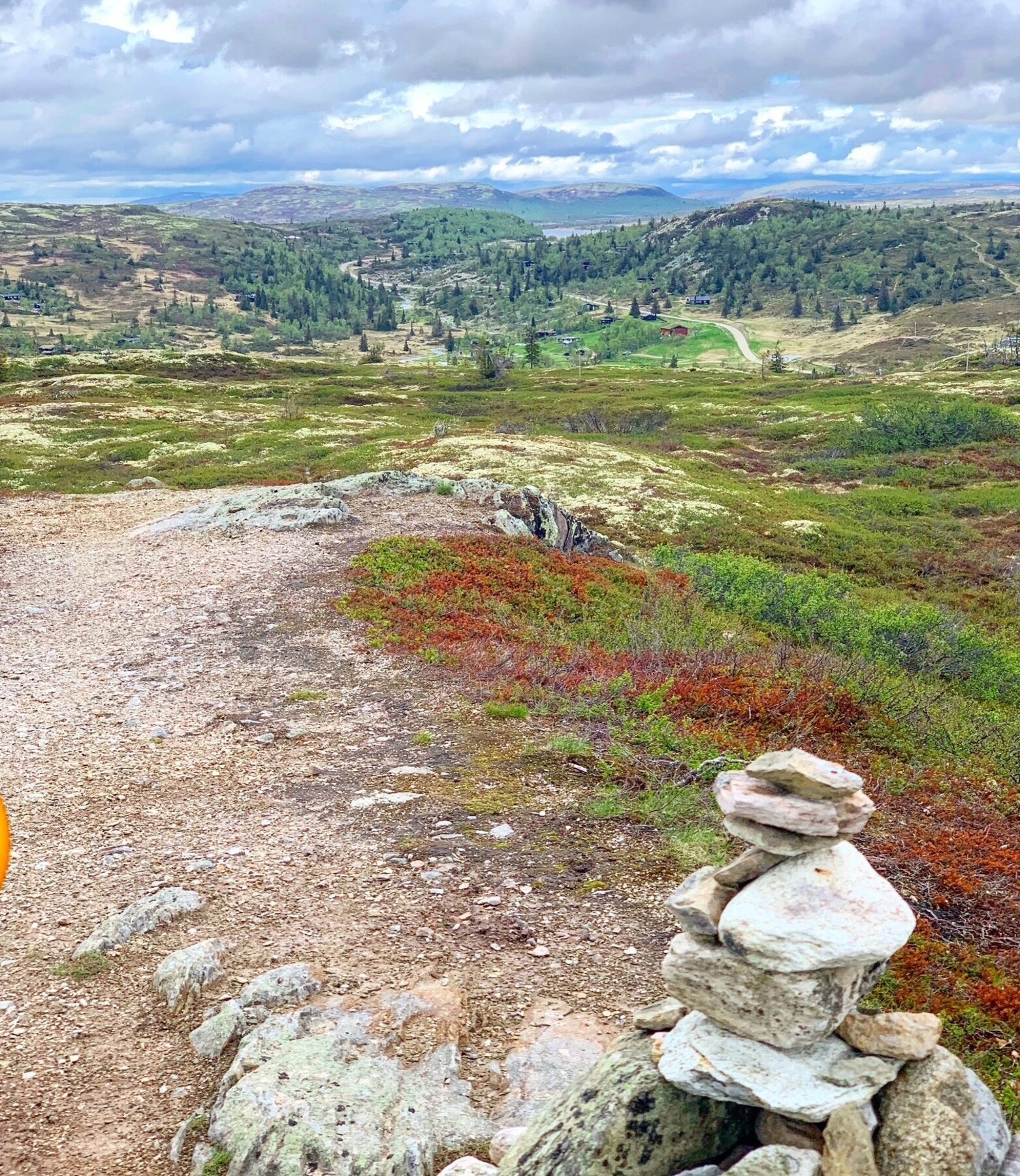 Området har fantastiske turområder som starter rett utenfor døren. Privat bilde Galleribilde