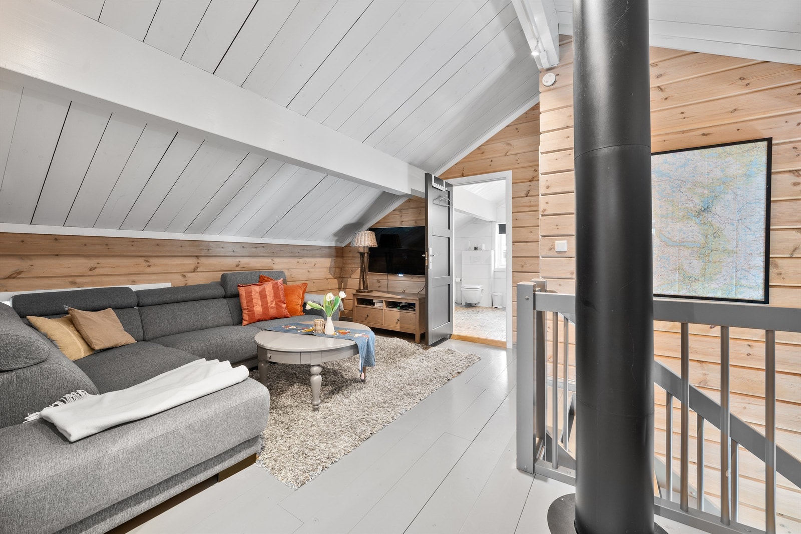 Loftstue Galleribilde