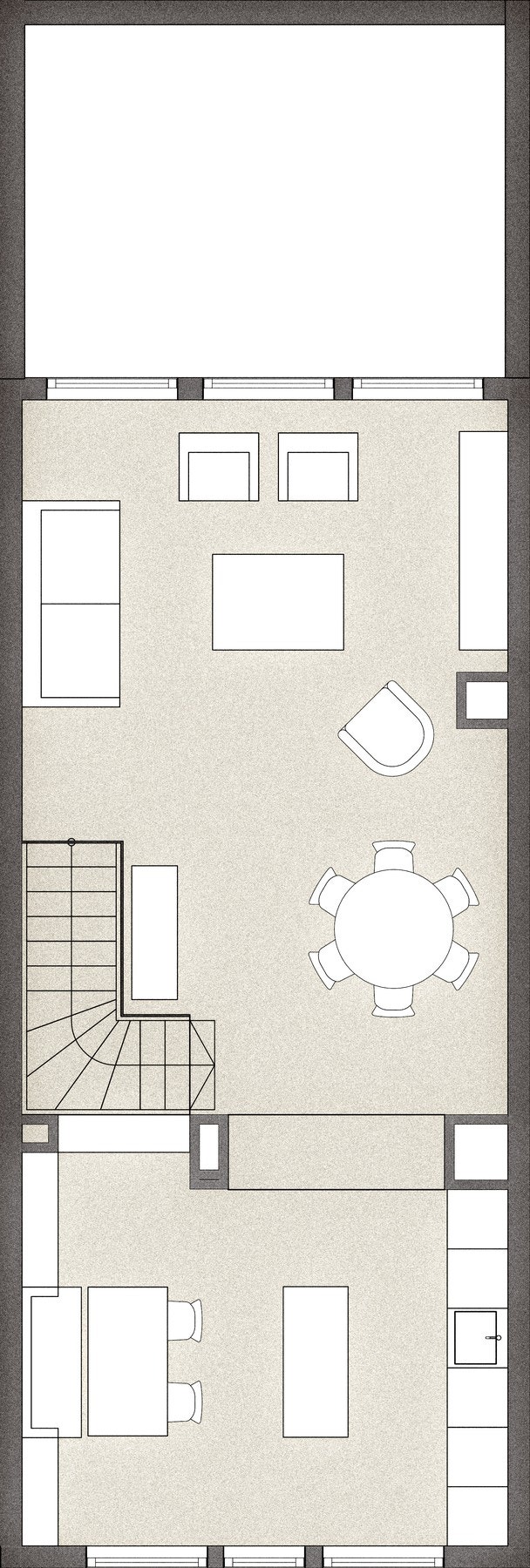 Plantegning 4 etasje. Galleribilde