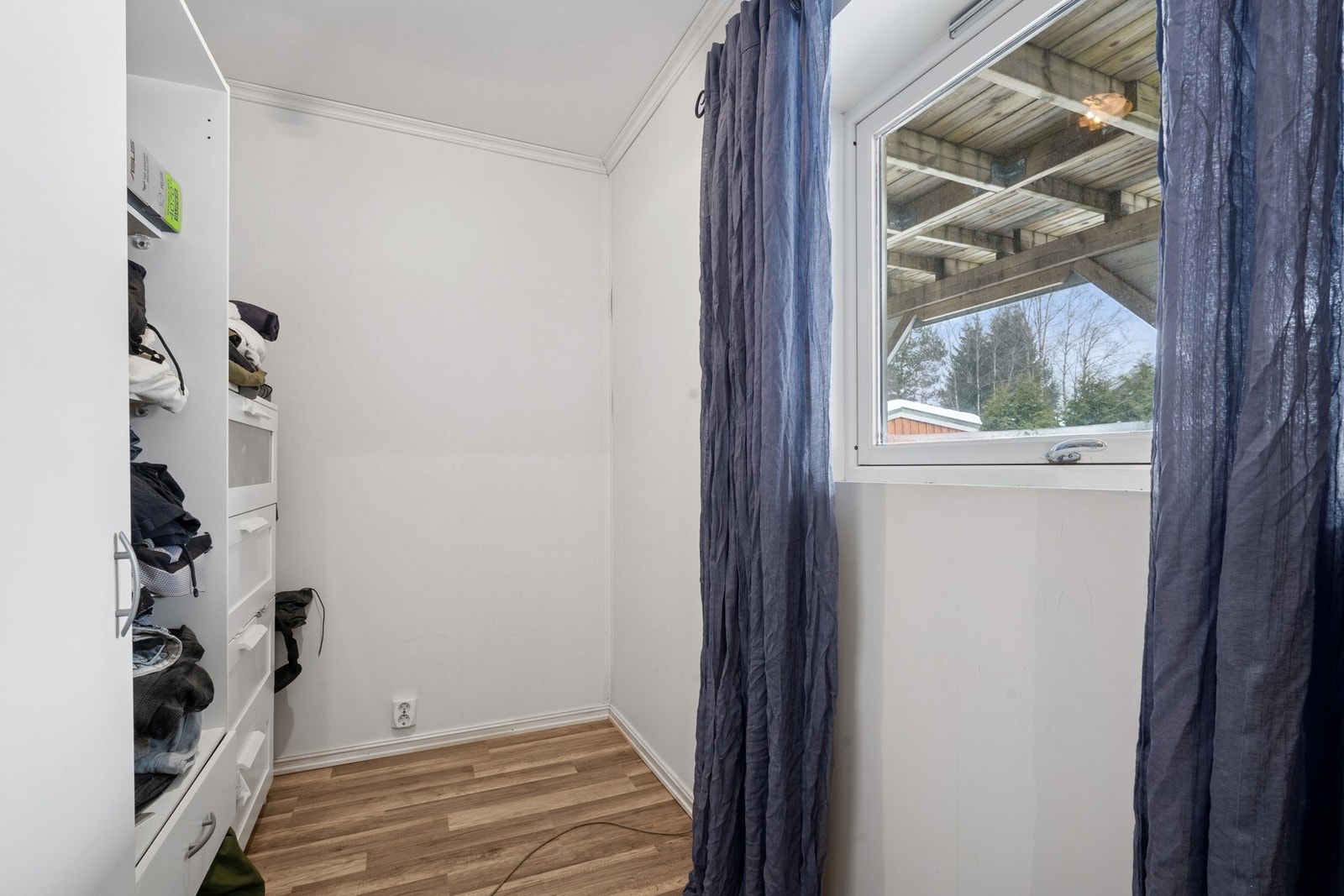 Rom benyttet som soverom i utleiedelen. Galleribilde