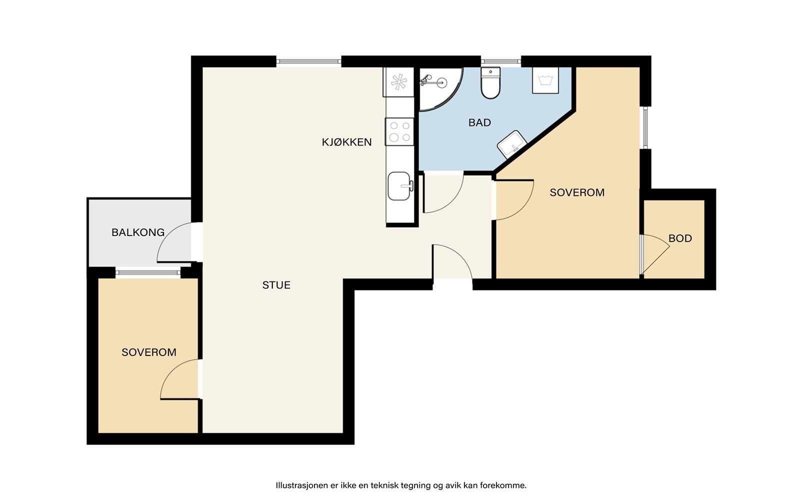 Plantegning. Galleribilde