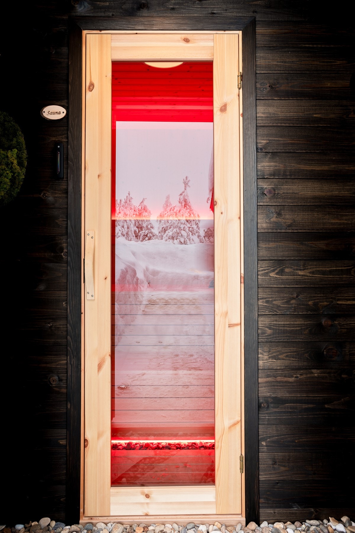 Inngangen til badstuen. Galleribilde