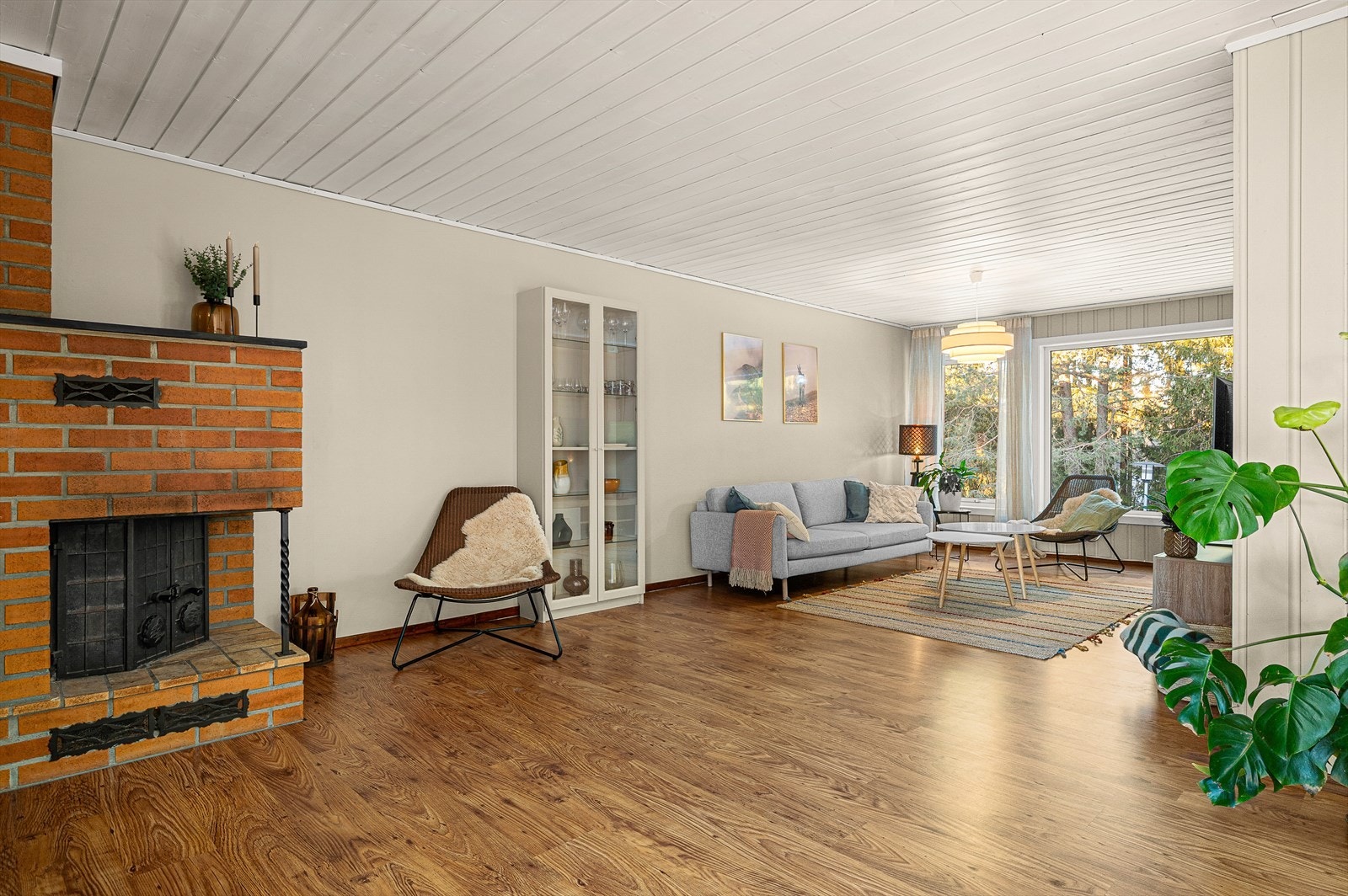 Fantastisk stue- og kjøkkenløsning på hele 58m² Galleribilde