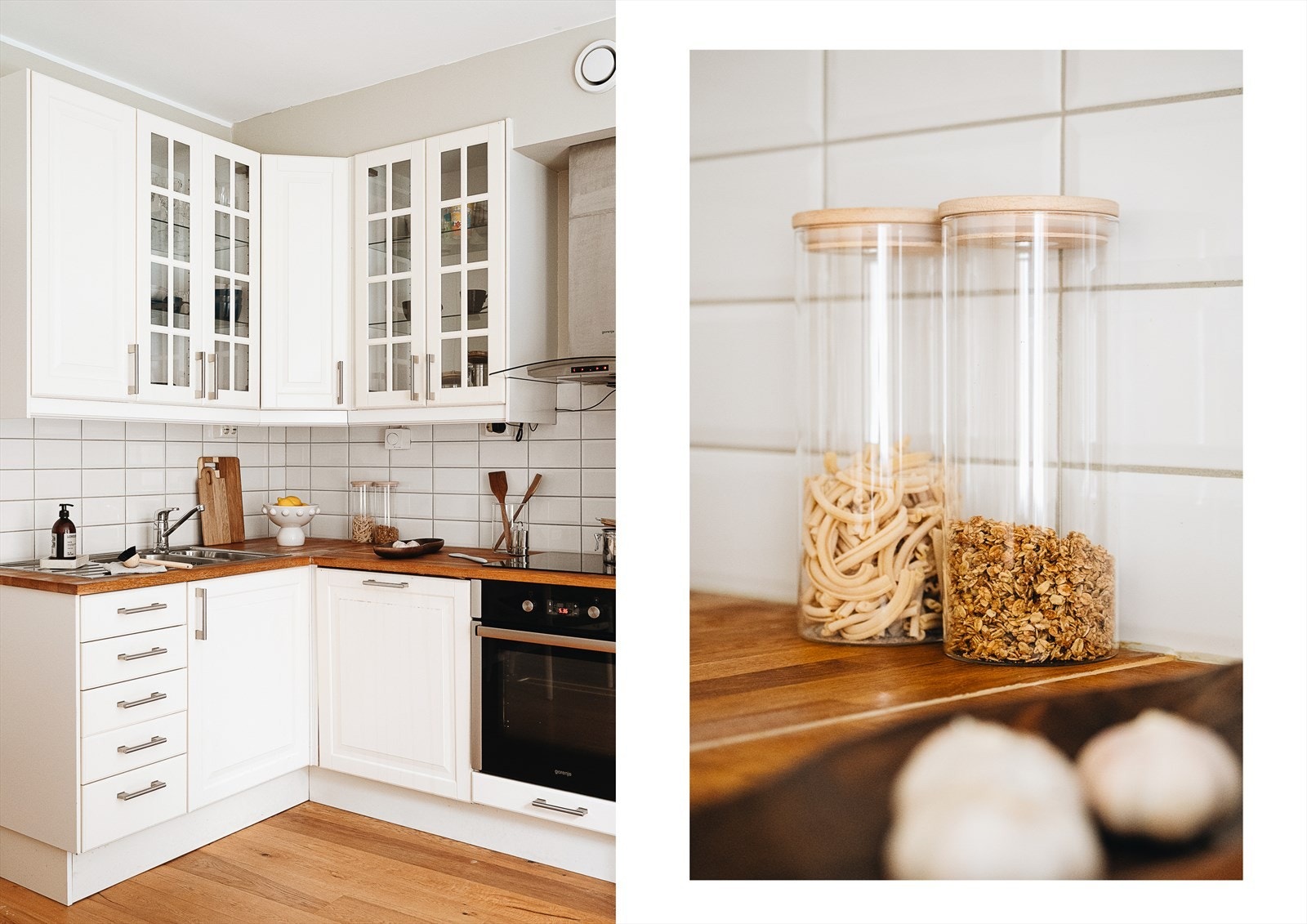 Av integrerte hvitevarer finner man oppvaskmaskin, stekeovn og platetopp Galleribilde