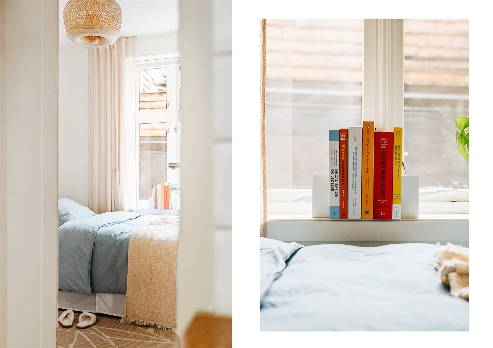 Det er god oppbevaringsplass i praktisk garderobeskap som medfølger handelen Galleribilde