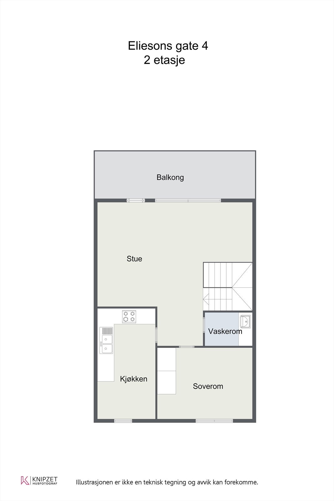 Plantegning 2 etg Galleribilde