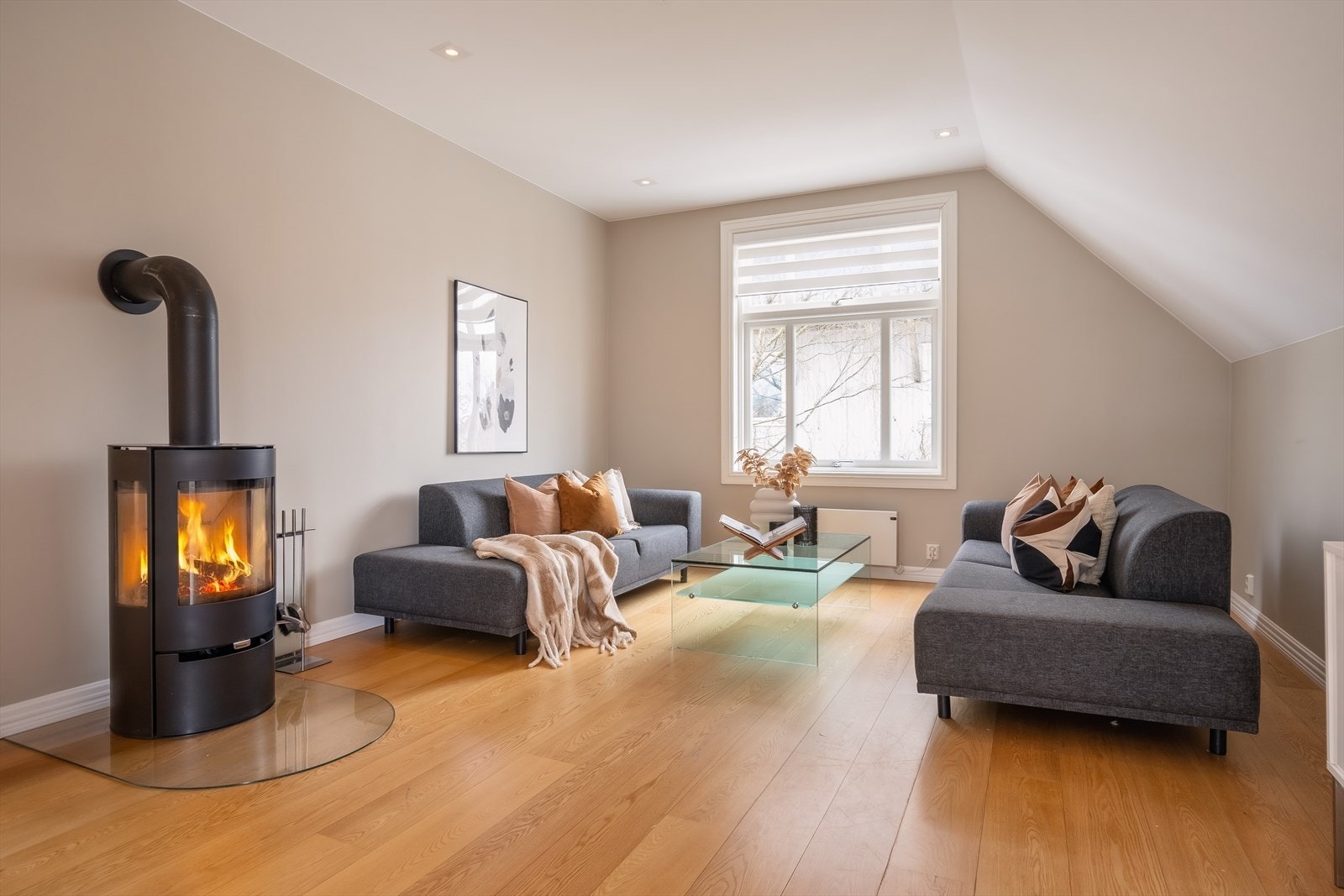 Kjelsåsveien 103C er en velholdt og attraktiv halvpart av tomannsbolig. Galleribilde