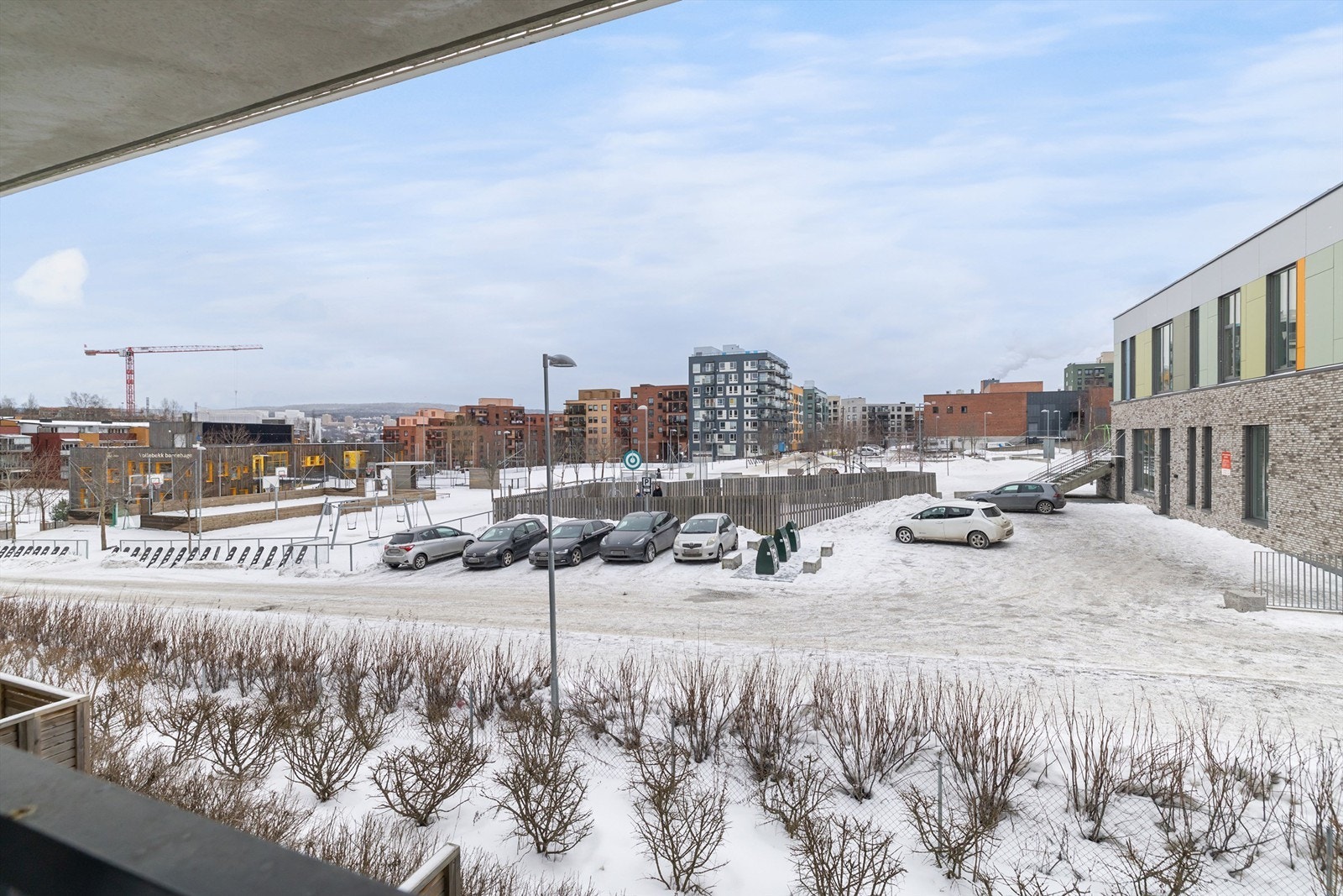 Utsikt fra stuen. Galleribilde