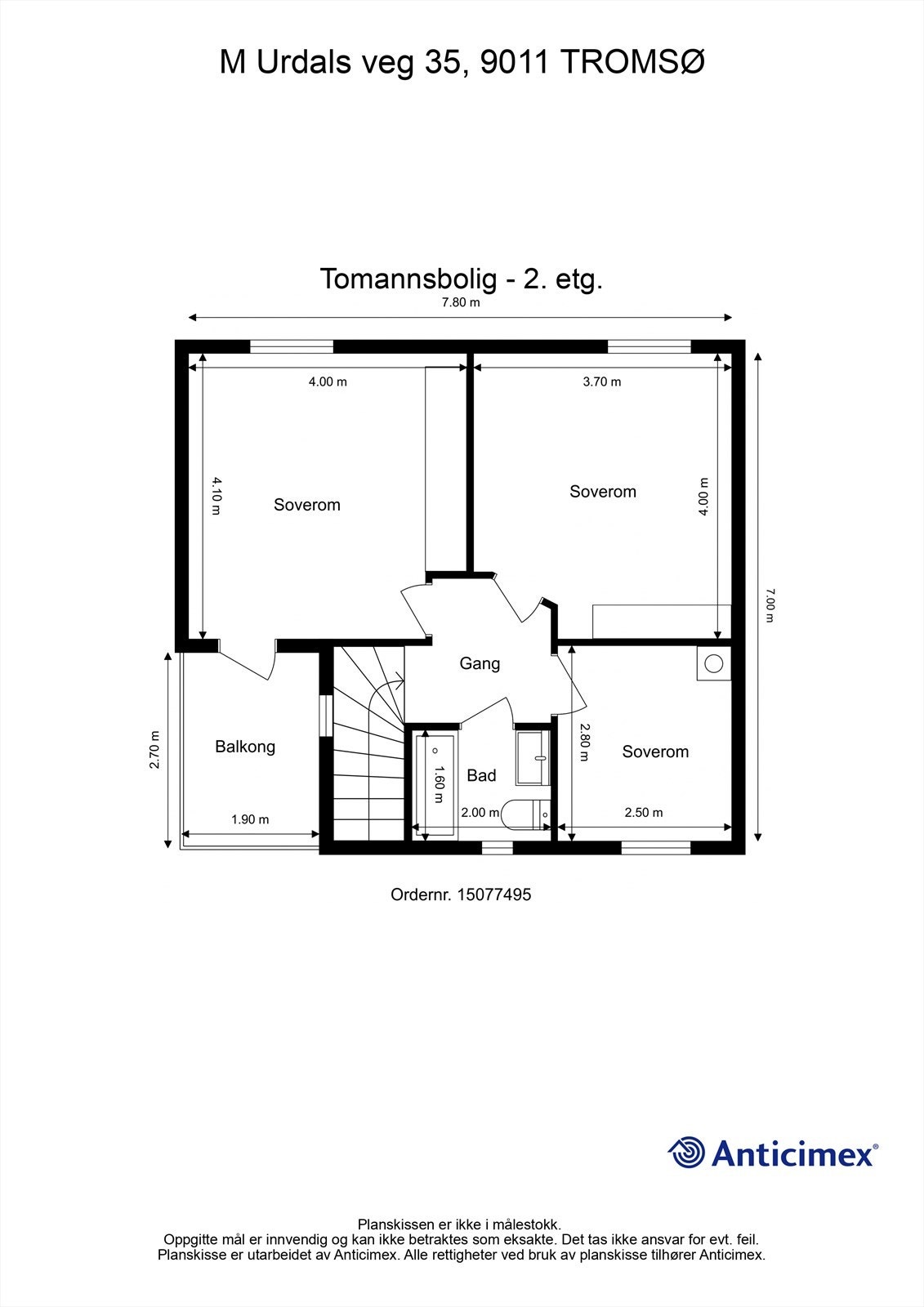 Planillustrasjon 2. etasje Galleribilde