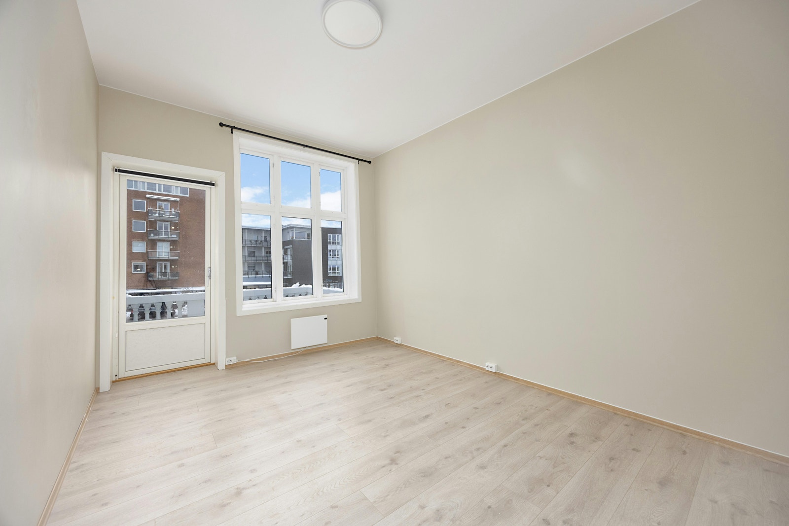 Leiligheten har ett soverom Galleribilde