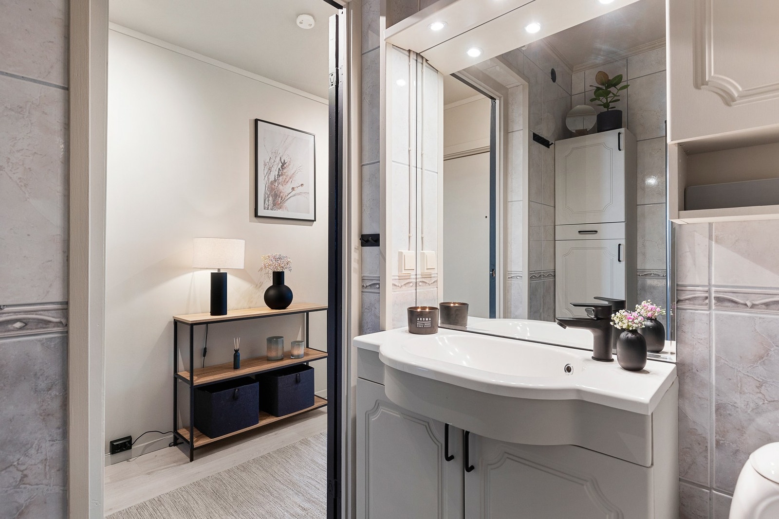 Fra bad mot gang. Galleribilde