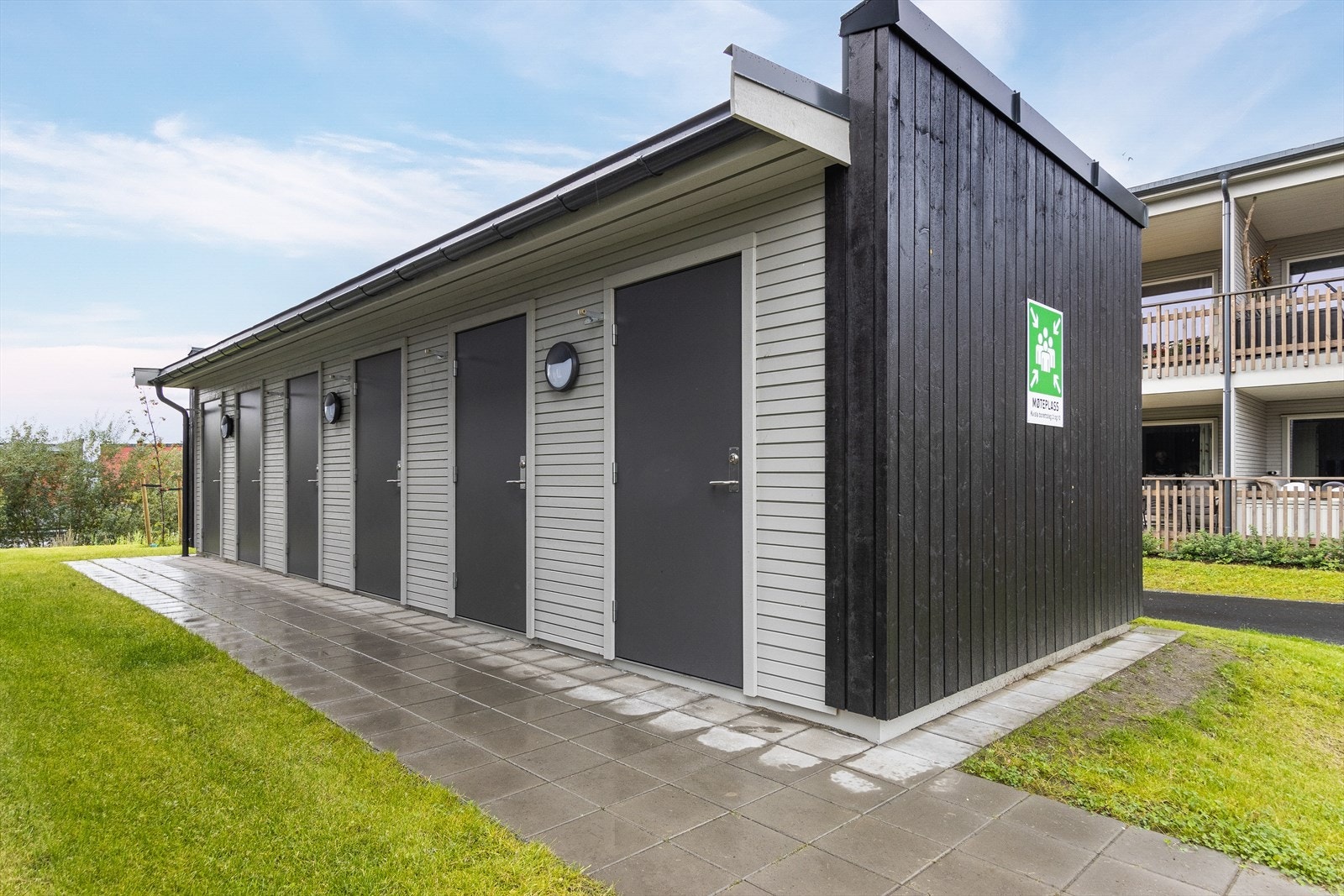 Egen sportsbod medfølger. Galleribilde