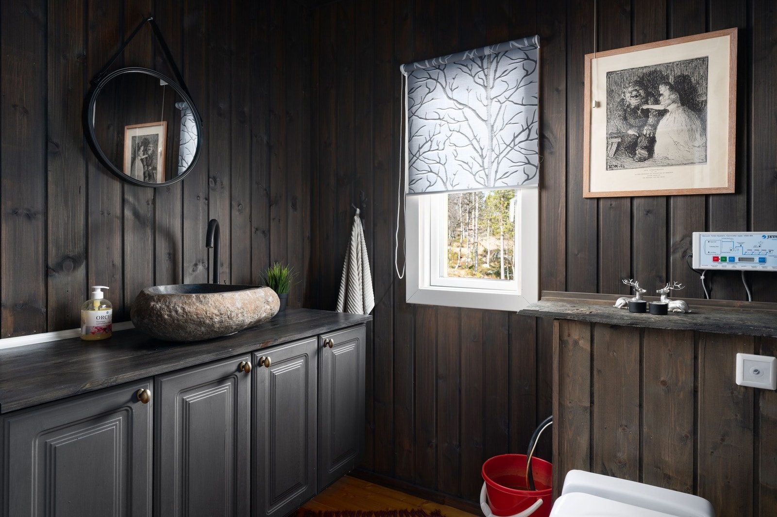 Hygienerom etablert i 2023 med blant annet Jets toalett. Galleribilde