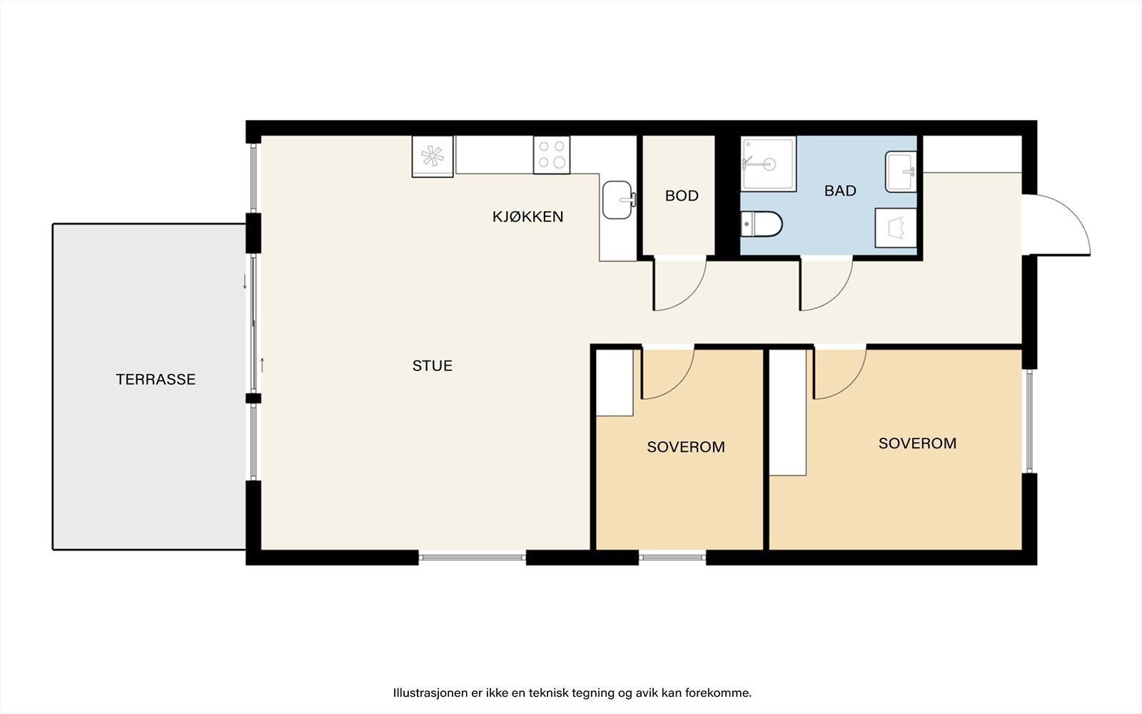 Plantegning. Galleribilde