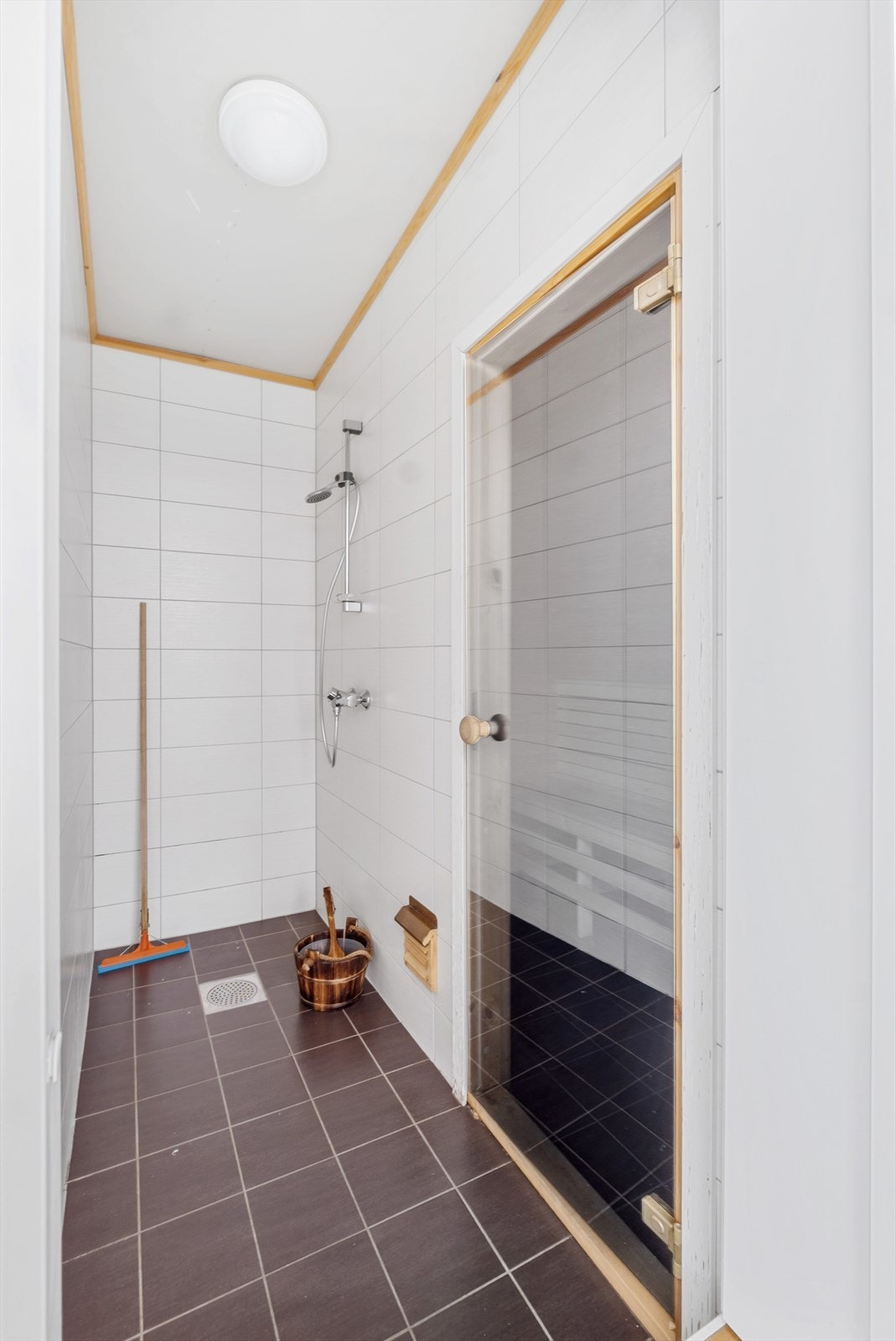 Felles badstue i forbindelse med takterrasse. Galleribilde