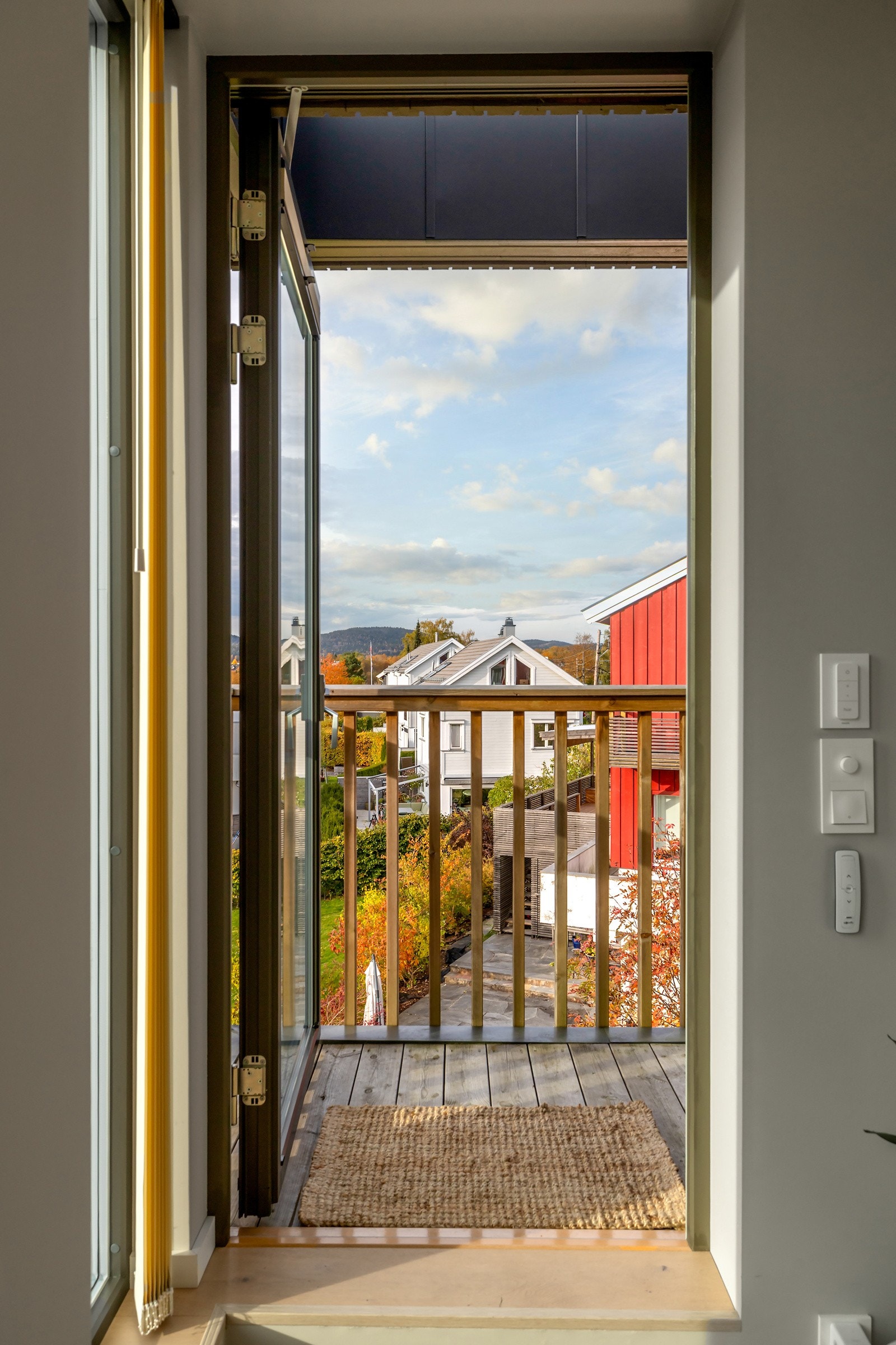 Fra stuen har du utgang til takterrassen. Galleribilde