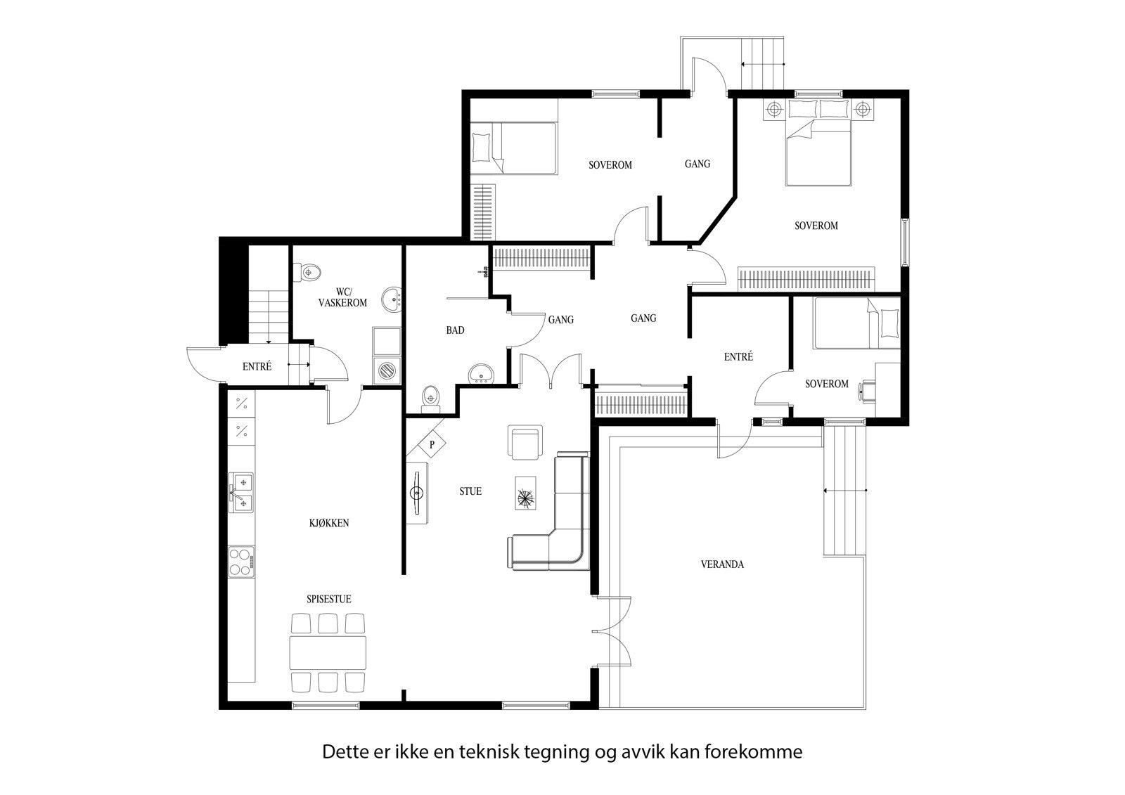 Planløsningen Galleribilde