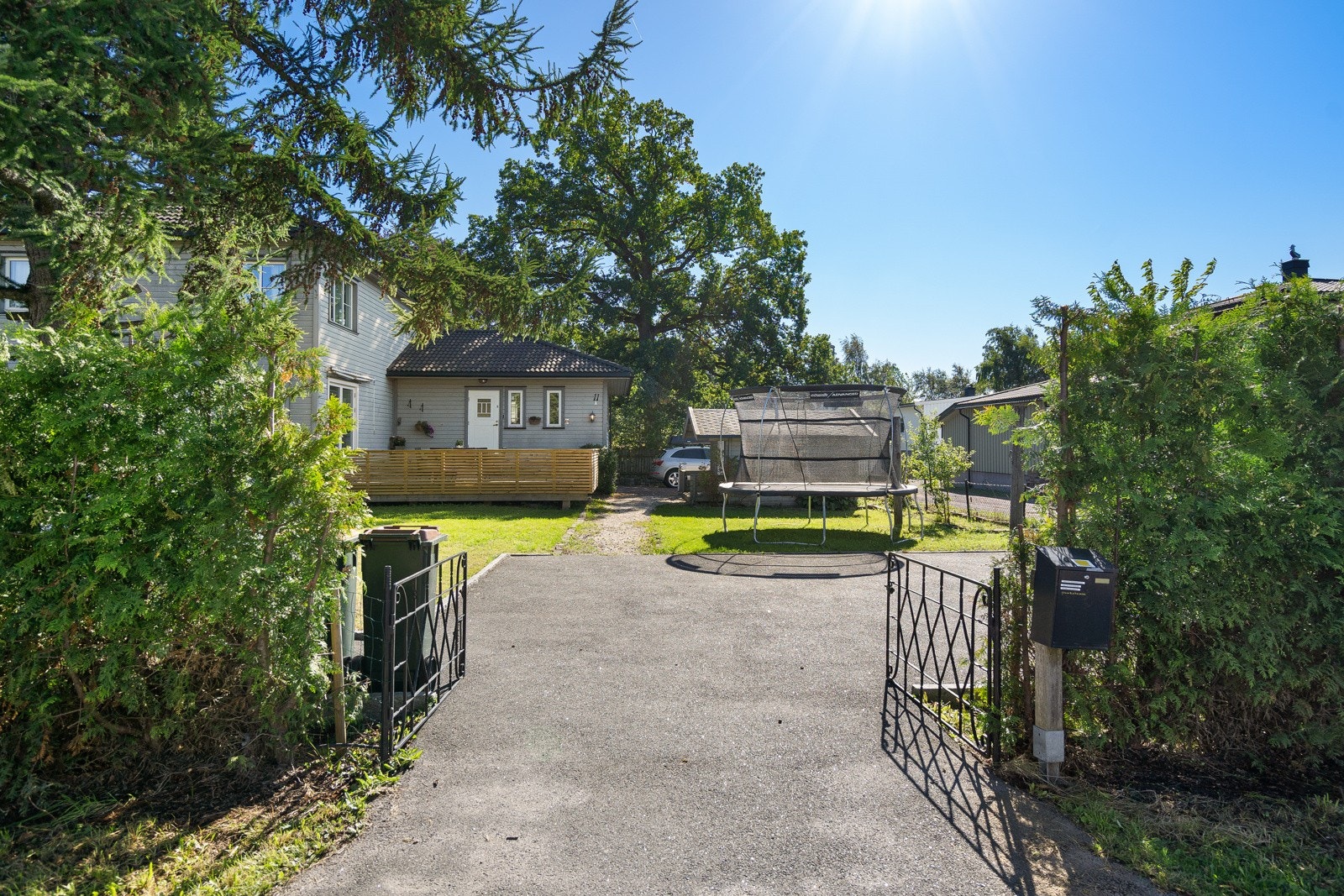 Tidligere innkjøring til boligen Galleribilde