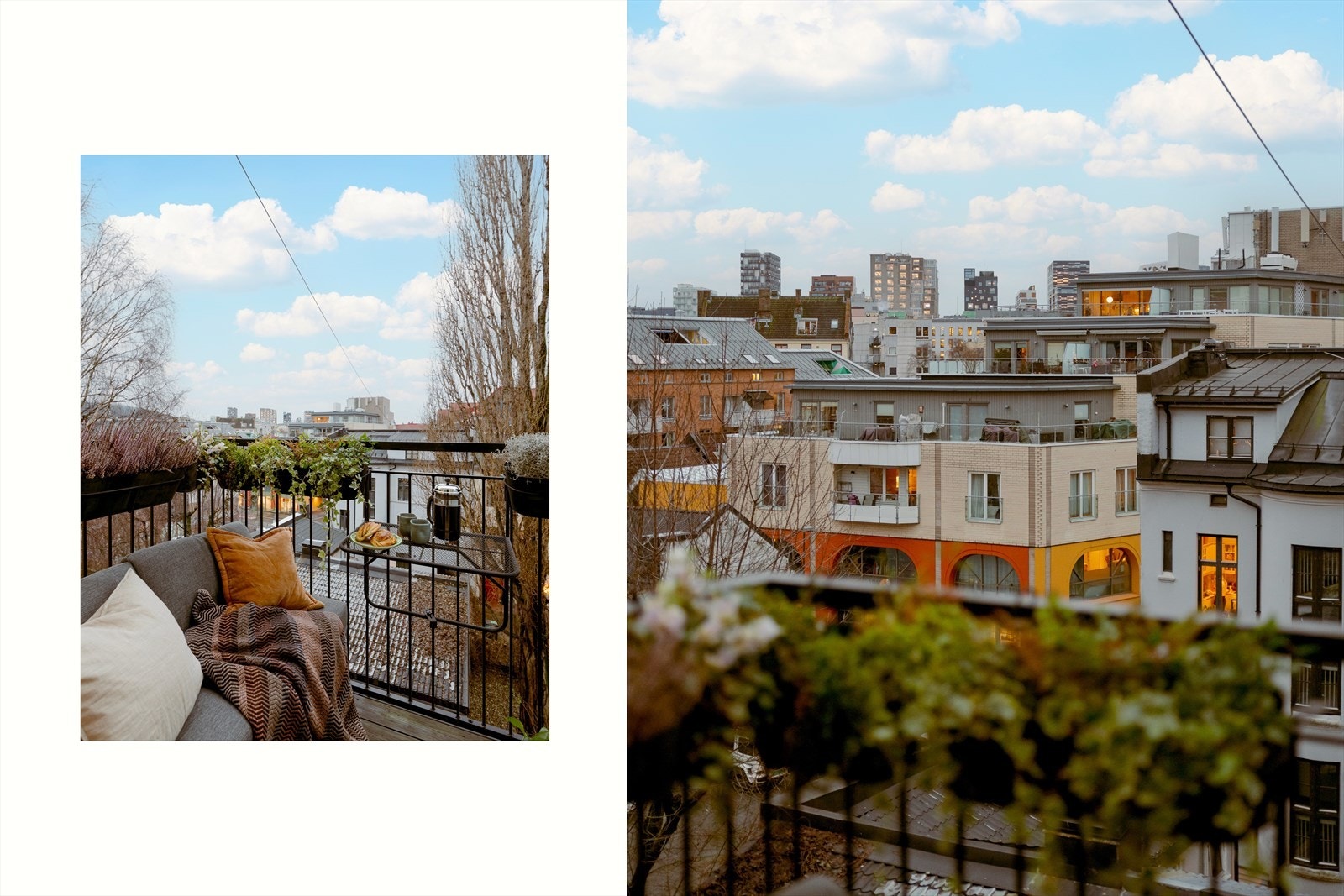 Balkongen er på 3 m2 med en sydvestvendt beliggenhet som gir ypperlige solforhold. Galleribilde