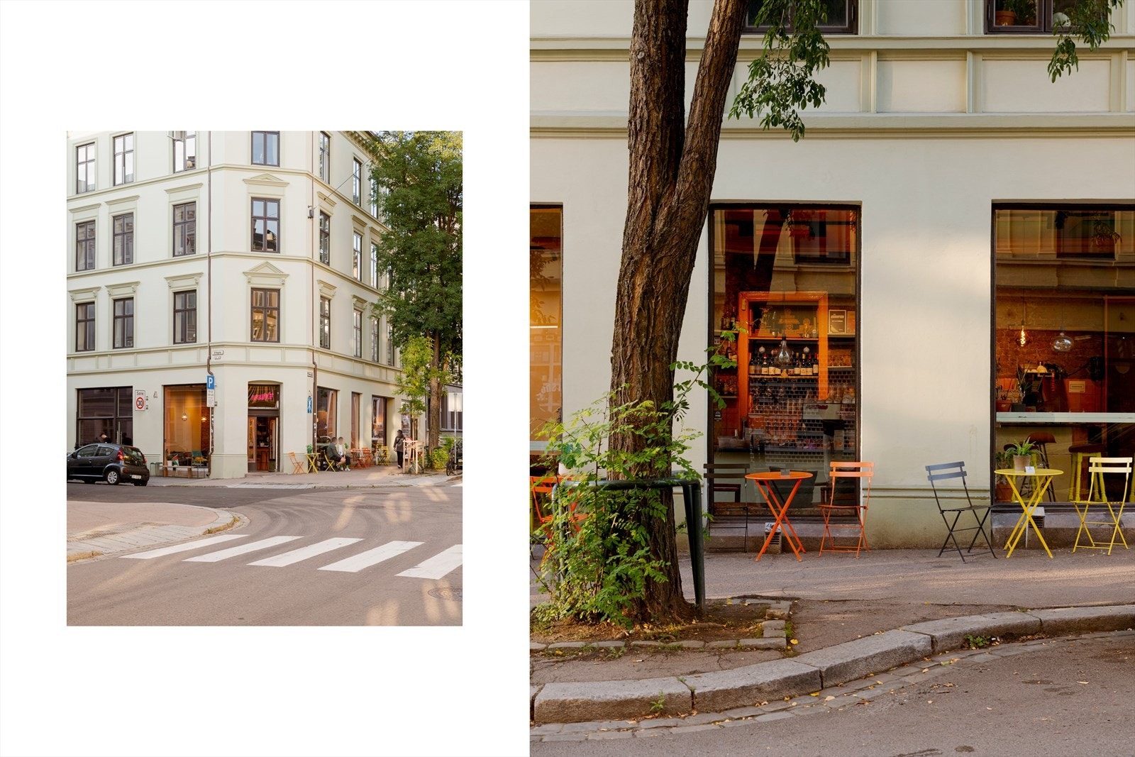 Du finner mange hyggelige spisesteder i nærheten. På Papegøye får du kaffe i verdensklasse, i tillegg til bakst, småretter og vin. Galleribilde