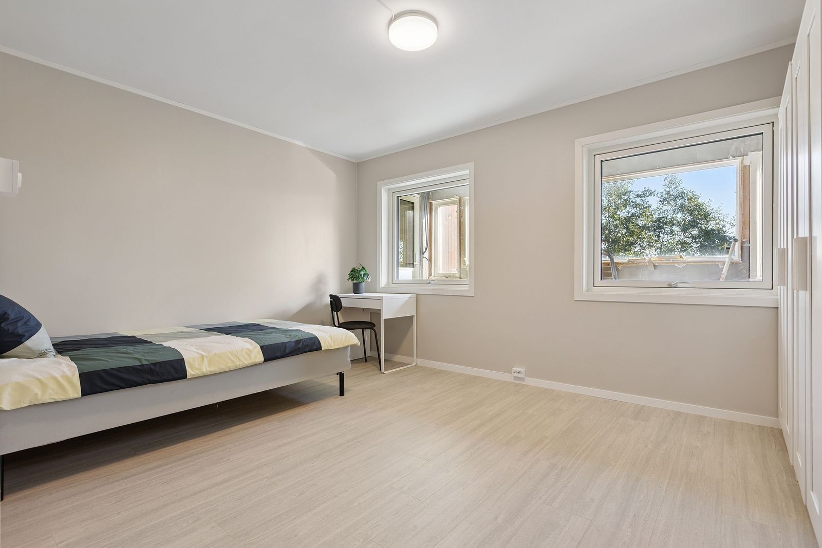 Rommene er i ulike størrelser mellom 6,1-18,3 kvm2. Galleribilde