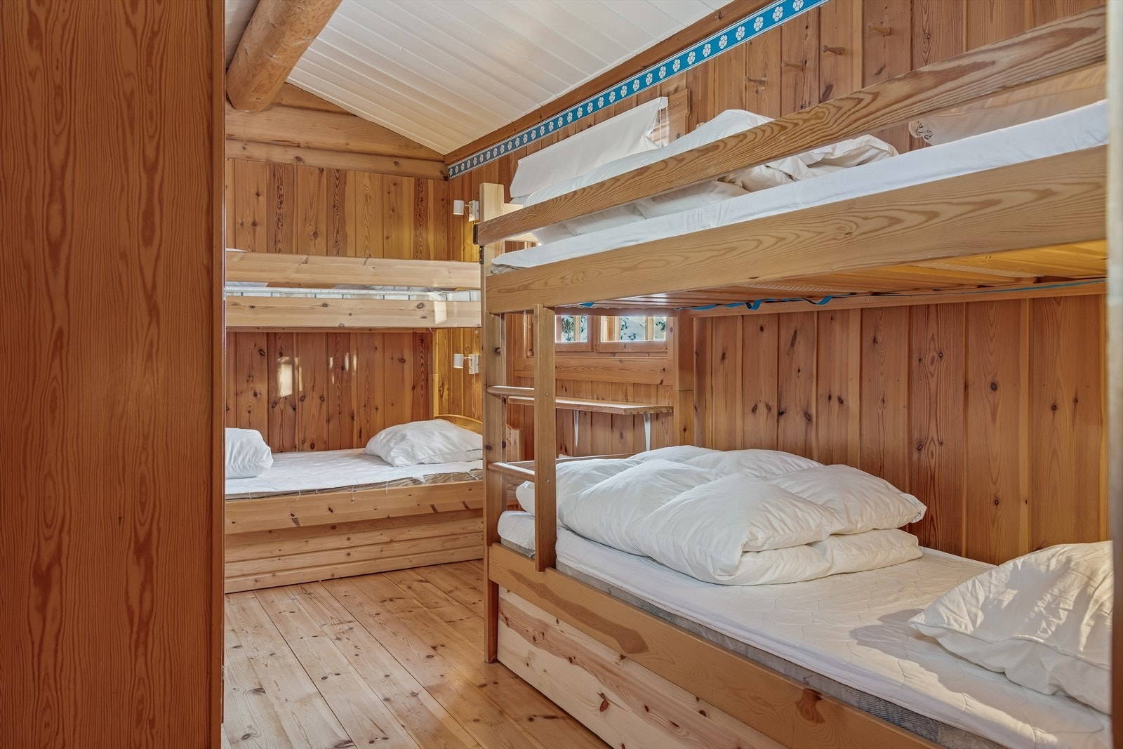 Soverom 2 med to køyesenger gir mange sengeplasser. Galleribilde