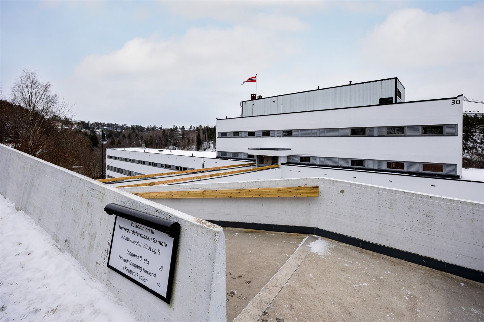 Sameiet består av 141 seksjoner. Galleribilde