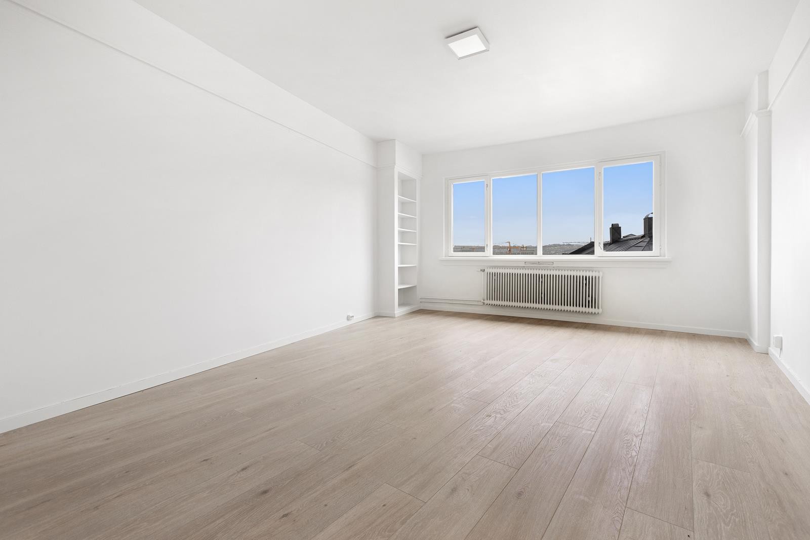 Her er det rom for å lage sovealkove og stue. Galleribilde