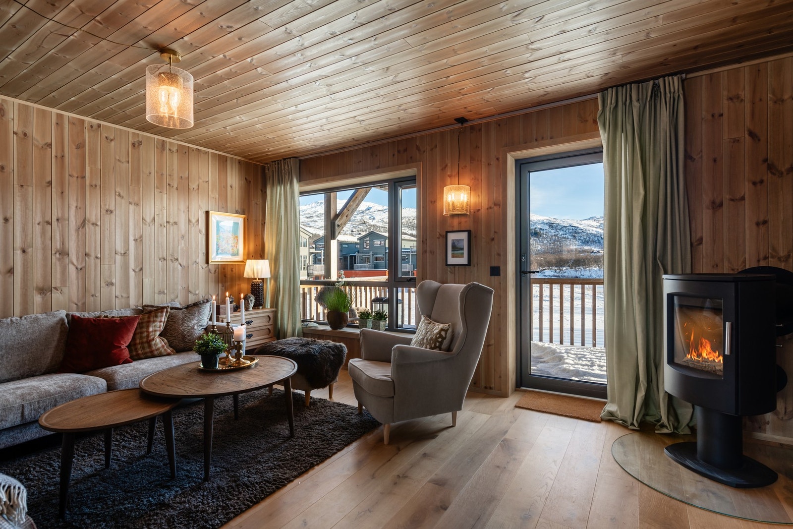 Her får man virkelig hyttefølelsen Galleribilde