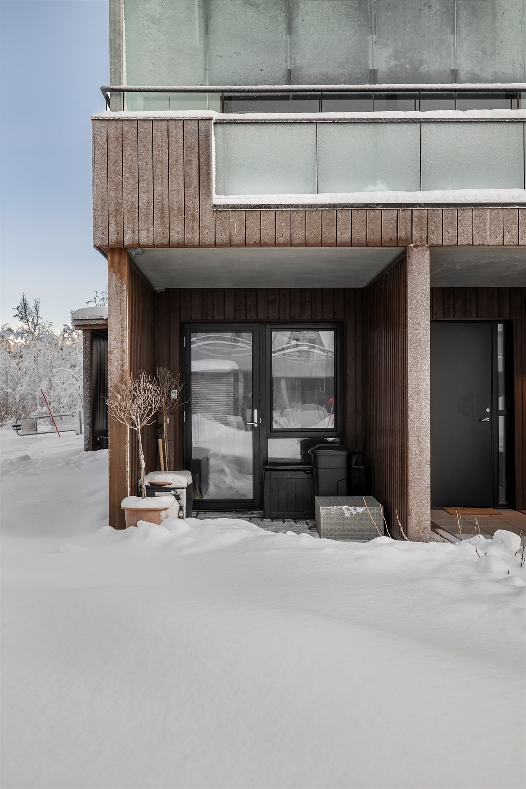 Terrasse utenfor soverom Galleribilde