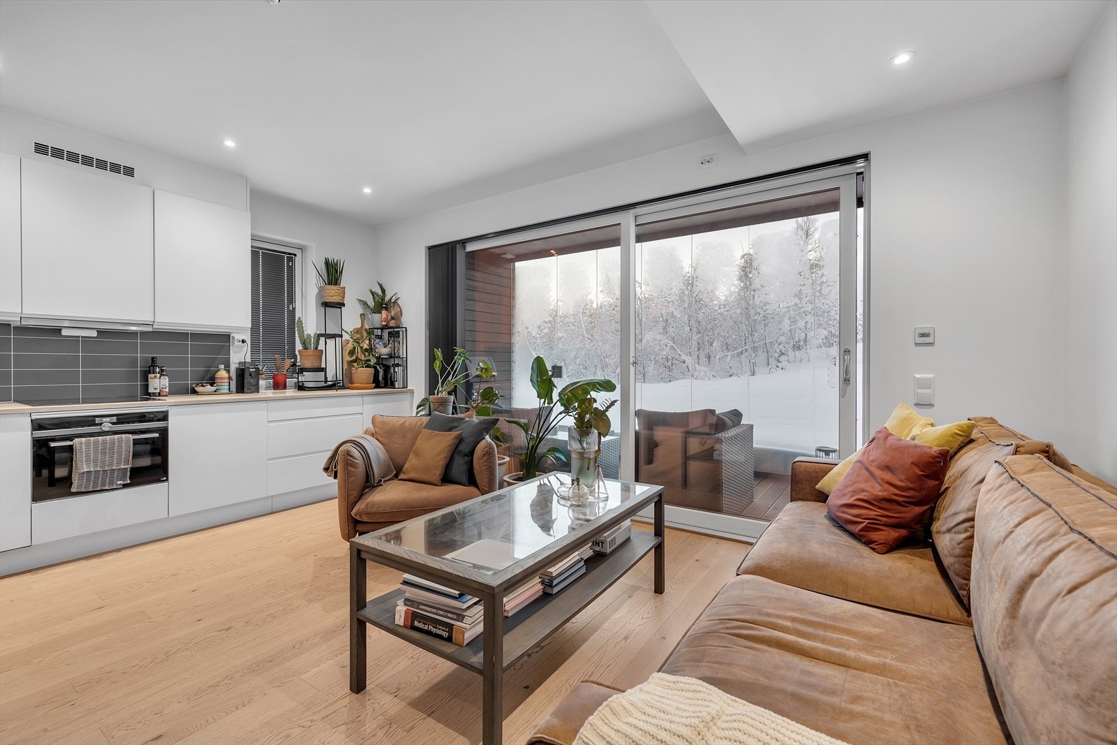 Utgang til vinterhage på 10kvm Galleribilde